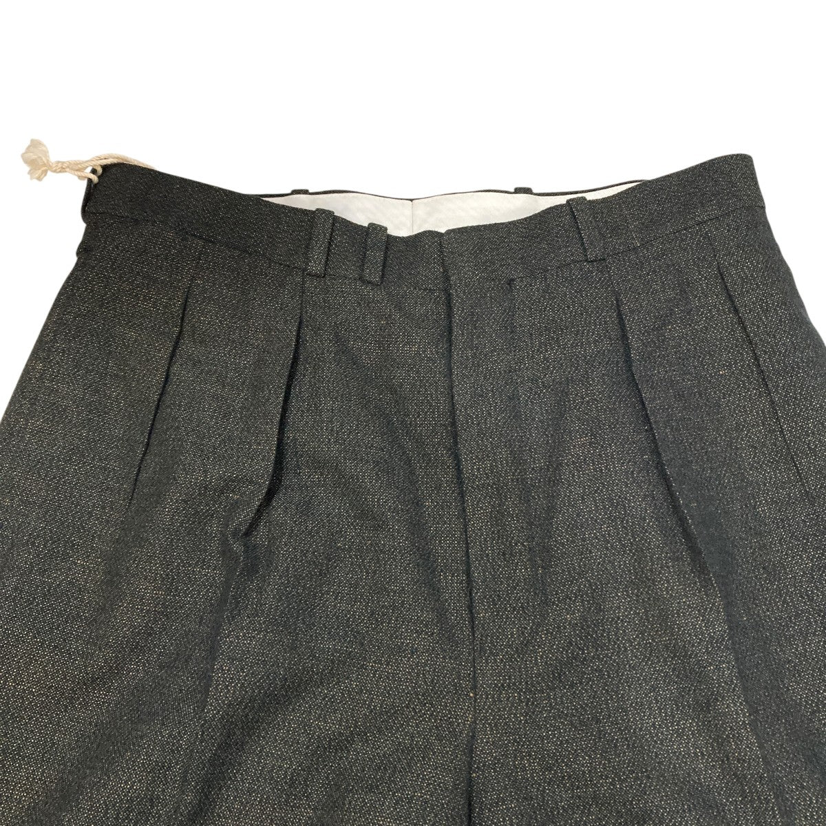 JEFFERLY SMALLPIN ／ ツータック トラウザーズパンツMT5303-0214C