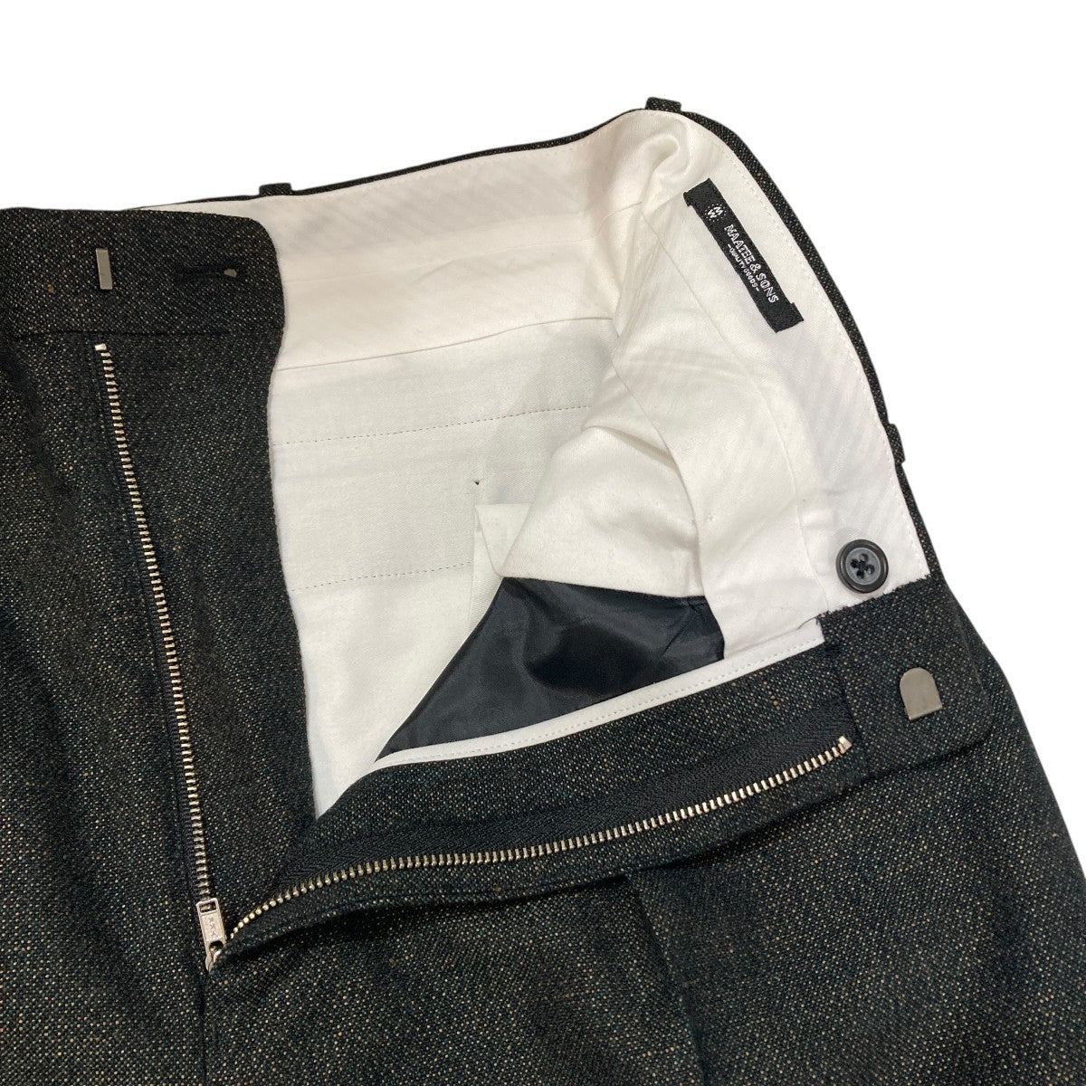 JEFFERLY SMALLPIN ／ ツータック トラウザーズパンツMT5303-0214C
