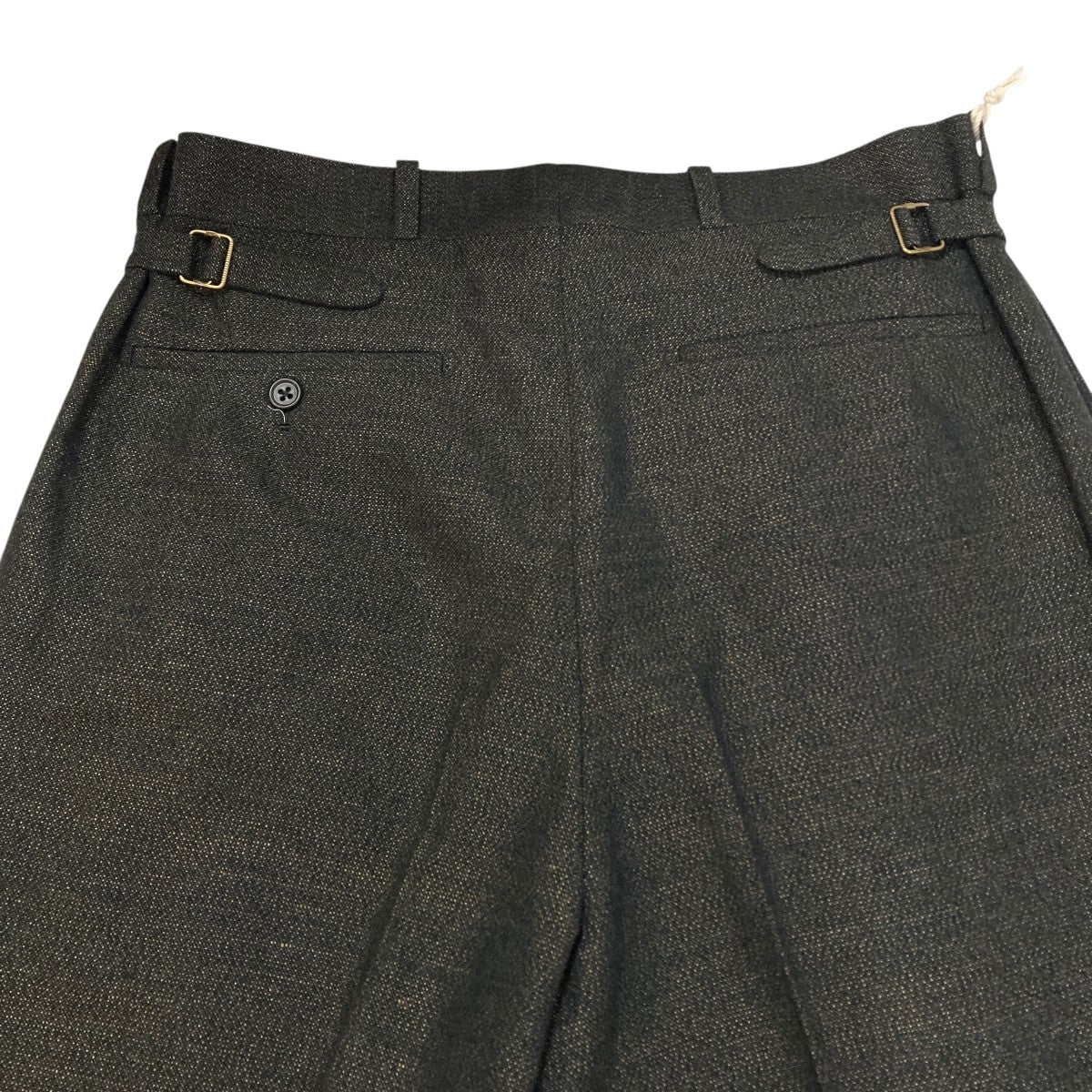 JEFFERLY SMALLPIN ／ ツータック トラウザーズパンツMT5303-0214C