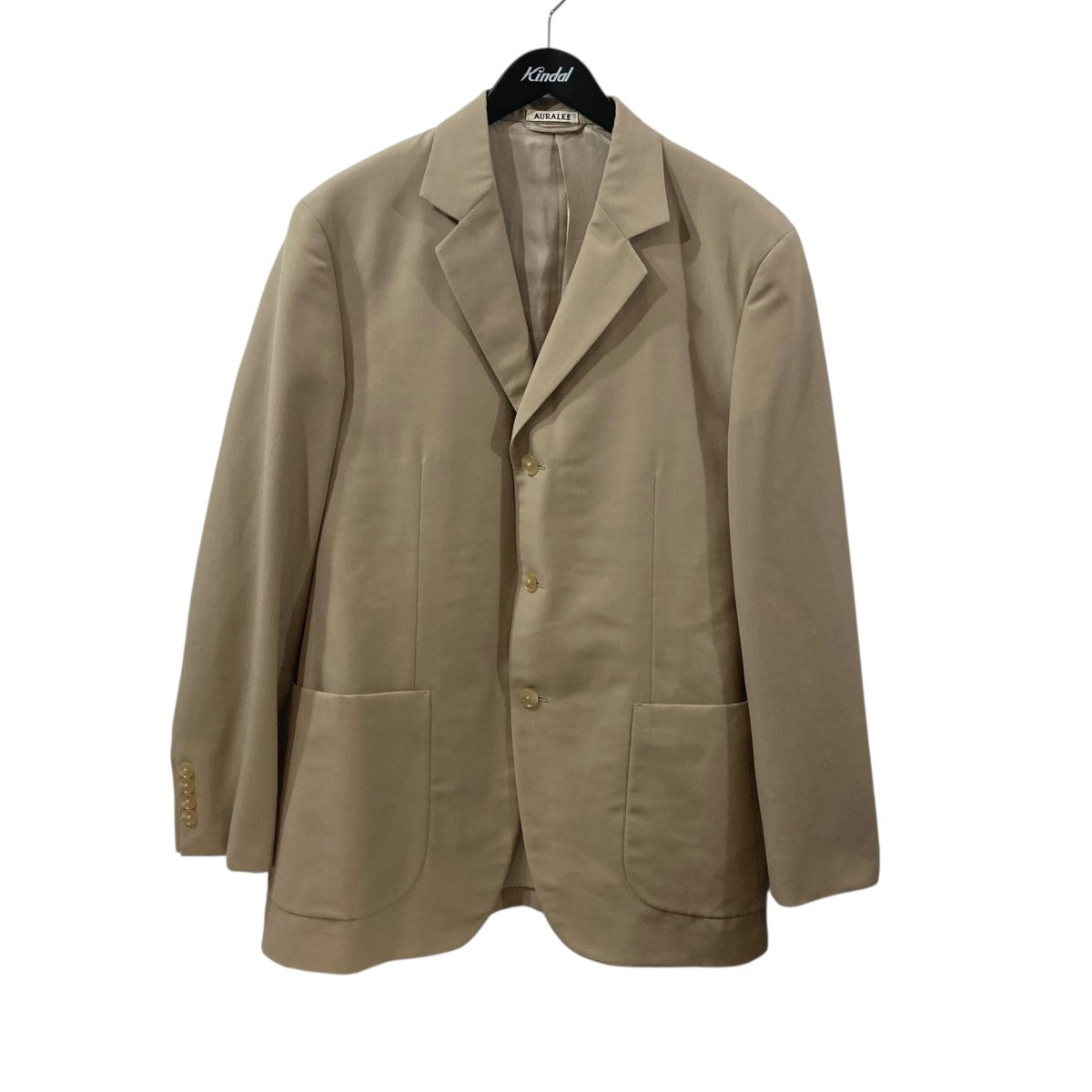 AURALEE TROPICAL WOOL KID MOHAIR JACKETテーラードジャケットA24SJ01WM