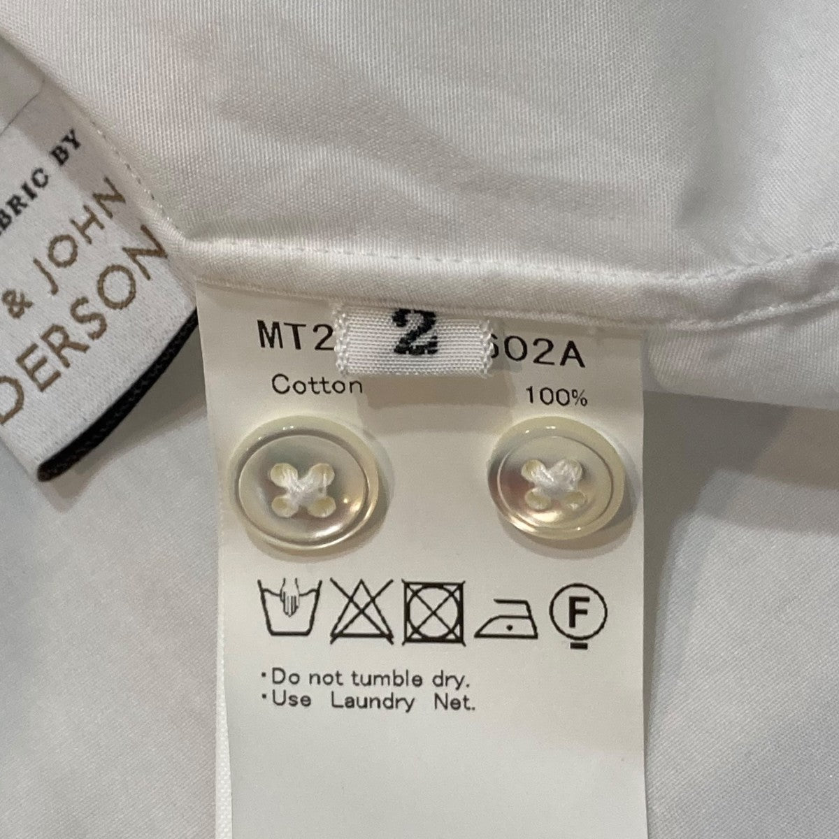 MAATEE＆SONS ノーカラーシャツMT2103-0602A 古着・中古-5枚目のアイテム画像