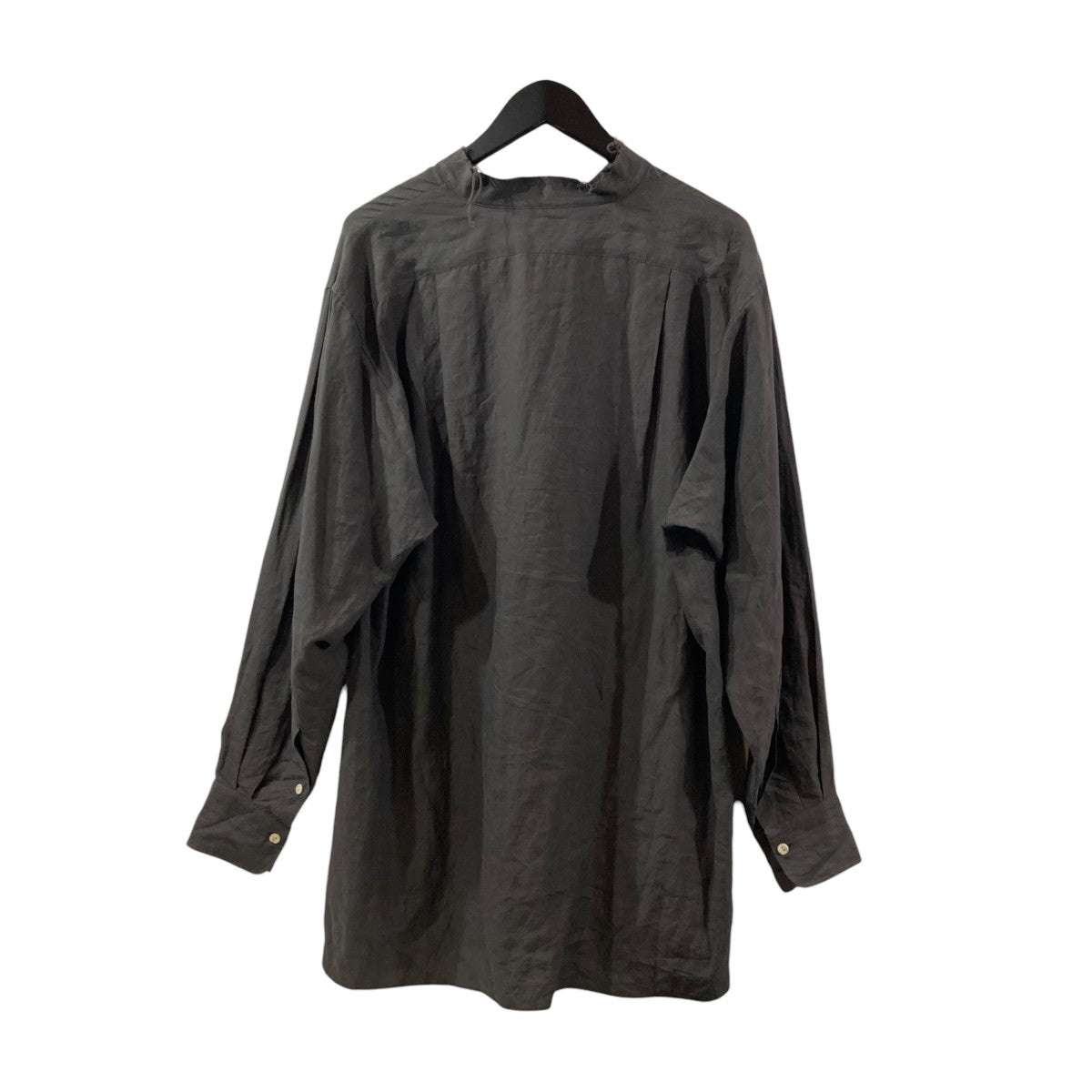 L／S HANDKERCHIEF SHノーカラーリネンシャツMT5103-0616