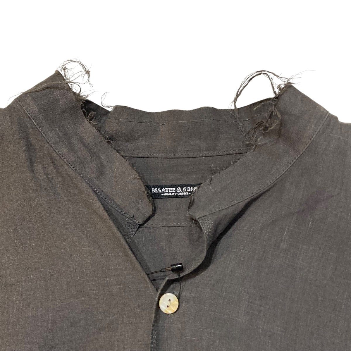 MAATEE＆SONS(マーティーアンドサンズ) L／S HANDKERCHIEF SHノー