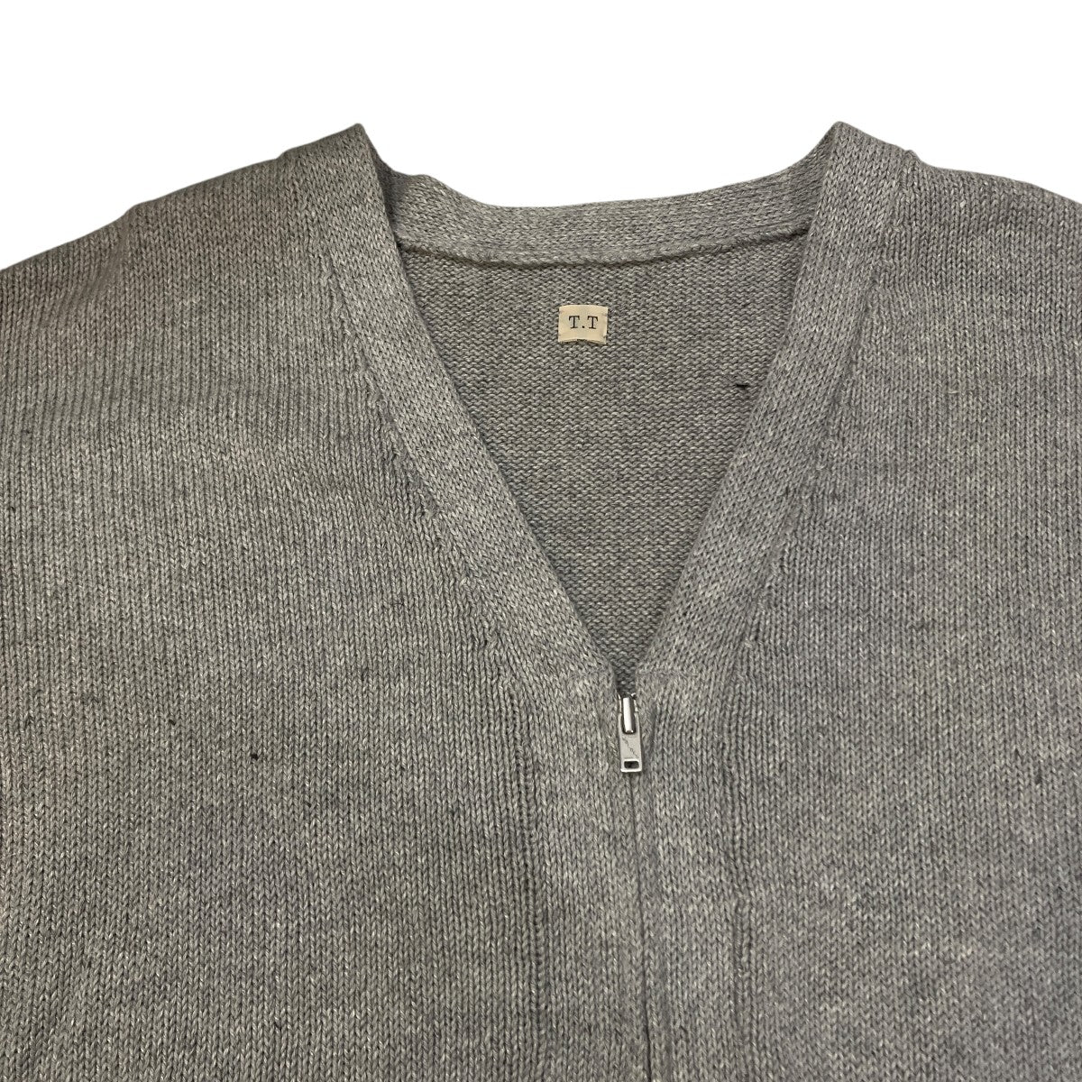 Taiga Takahashi 26SSLot530 Zip-Up CardiganニットカーディガンTTSS26530 古着・中古-3枚目のアイテム画像