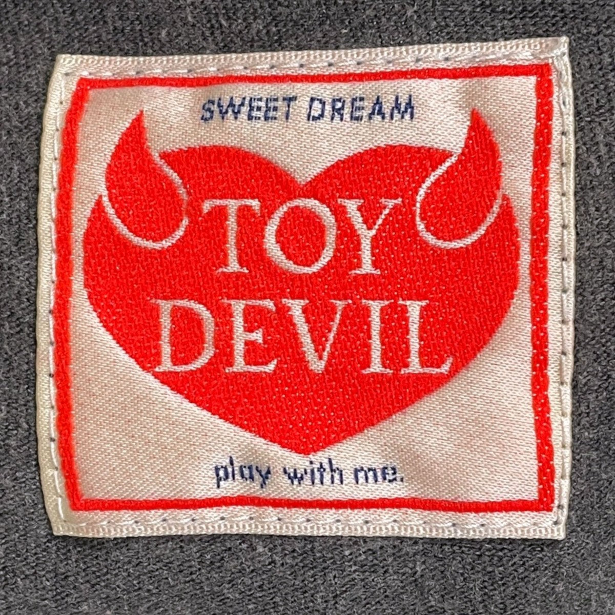 25SS 加工プリントTシャツ TEE - FIRE DEVIL SKULL TD25SSCEMT2