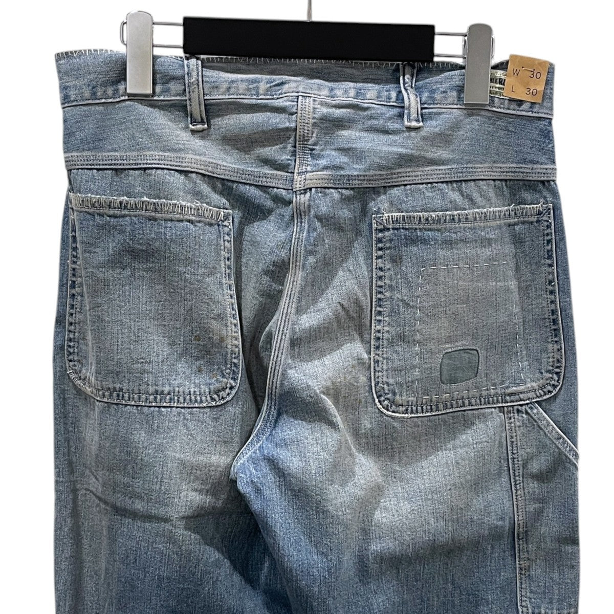 26SS 加工デニムパンツ Patchwork Cotton Jeans パッチワーク コットン ジーンズ 782P05146001