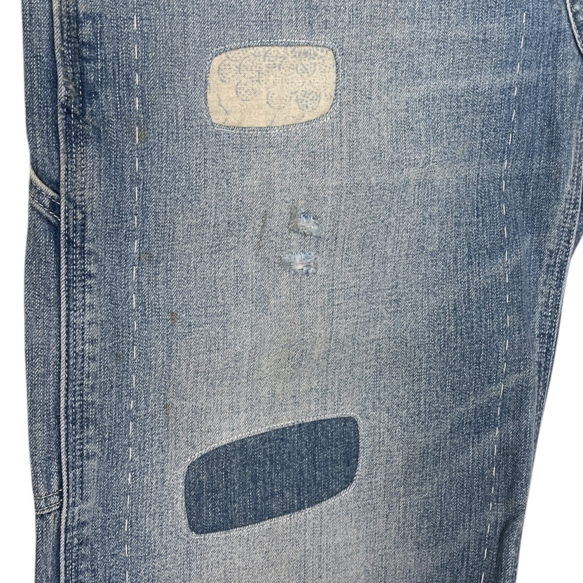 26SS 加工デニムパンツ Patchwork Cotton Jeans パッチワーク コットン ジーンズ 782P05146001