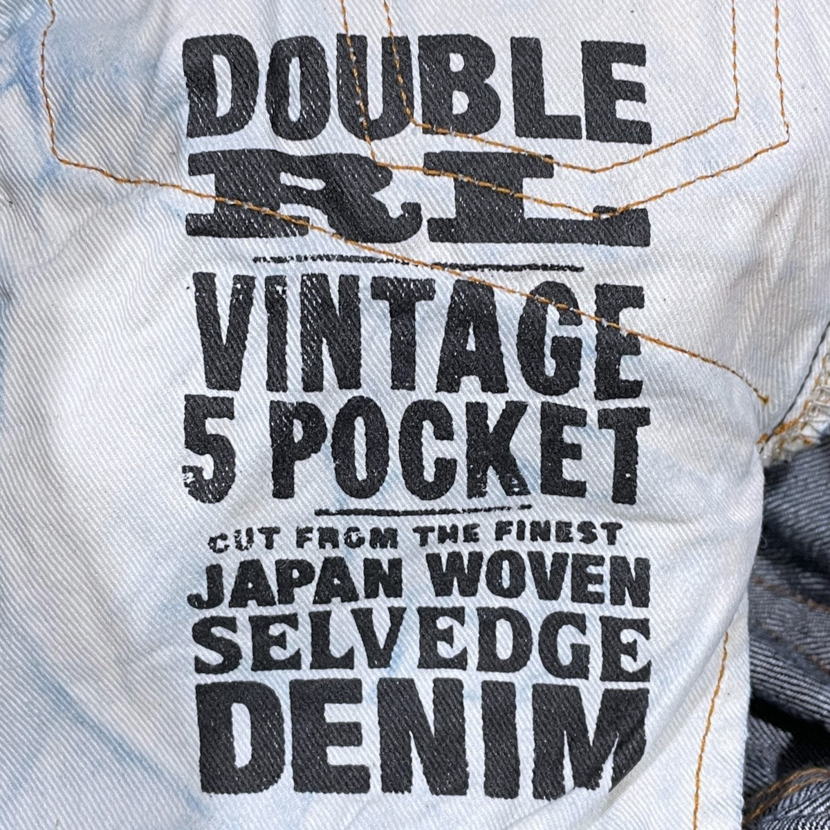 デニムパンツ VINTAGE 5 POCKET EAST WEST SELVEDGE JEANS ヴィンテージ ファイブポケット イーストウェスト セルビッジジーンズ 782859503001