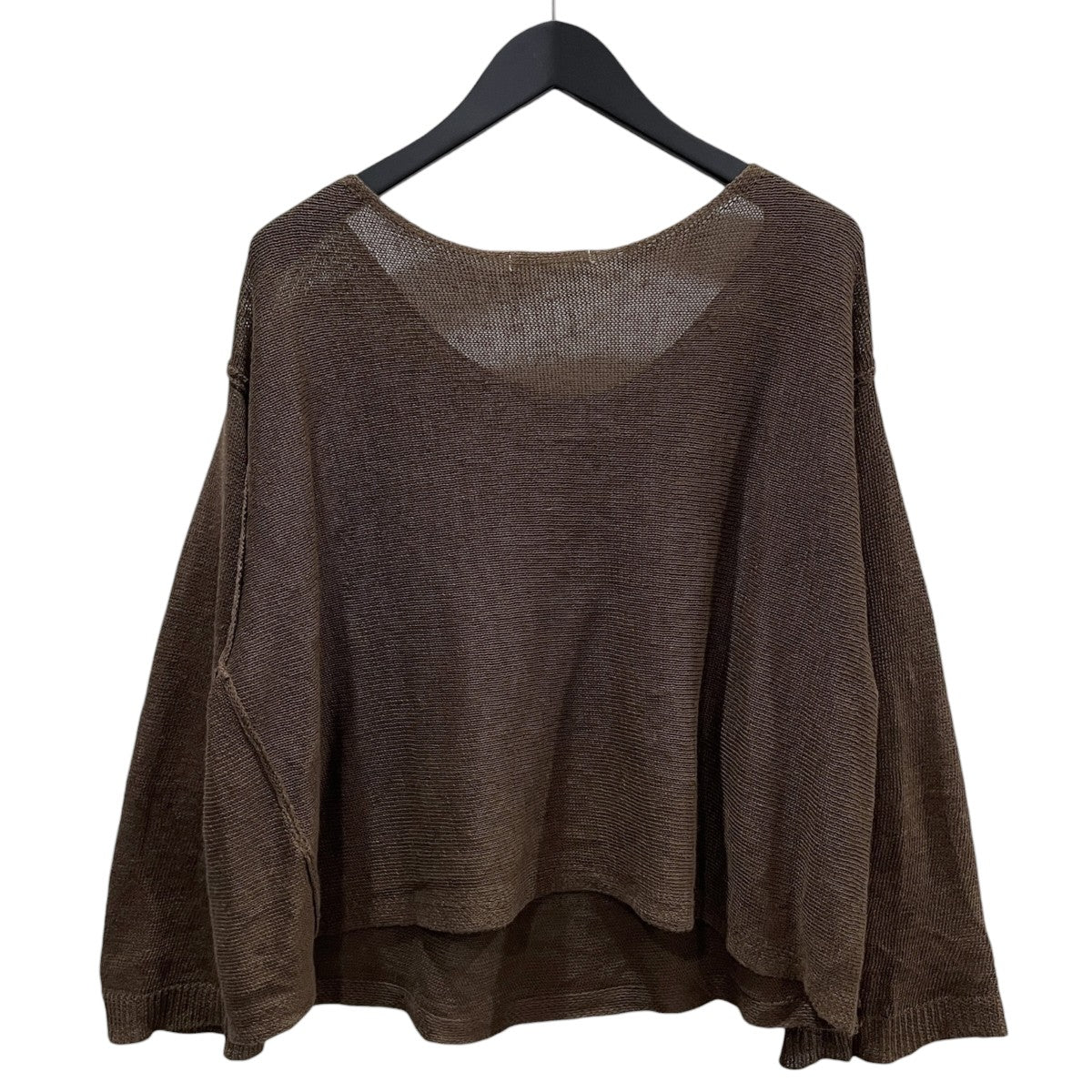 26SS リネンニットセーター brillante loose プルオーバー 26080922713020