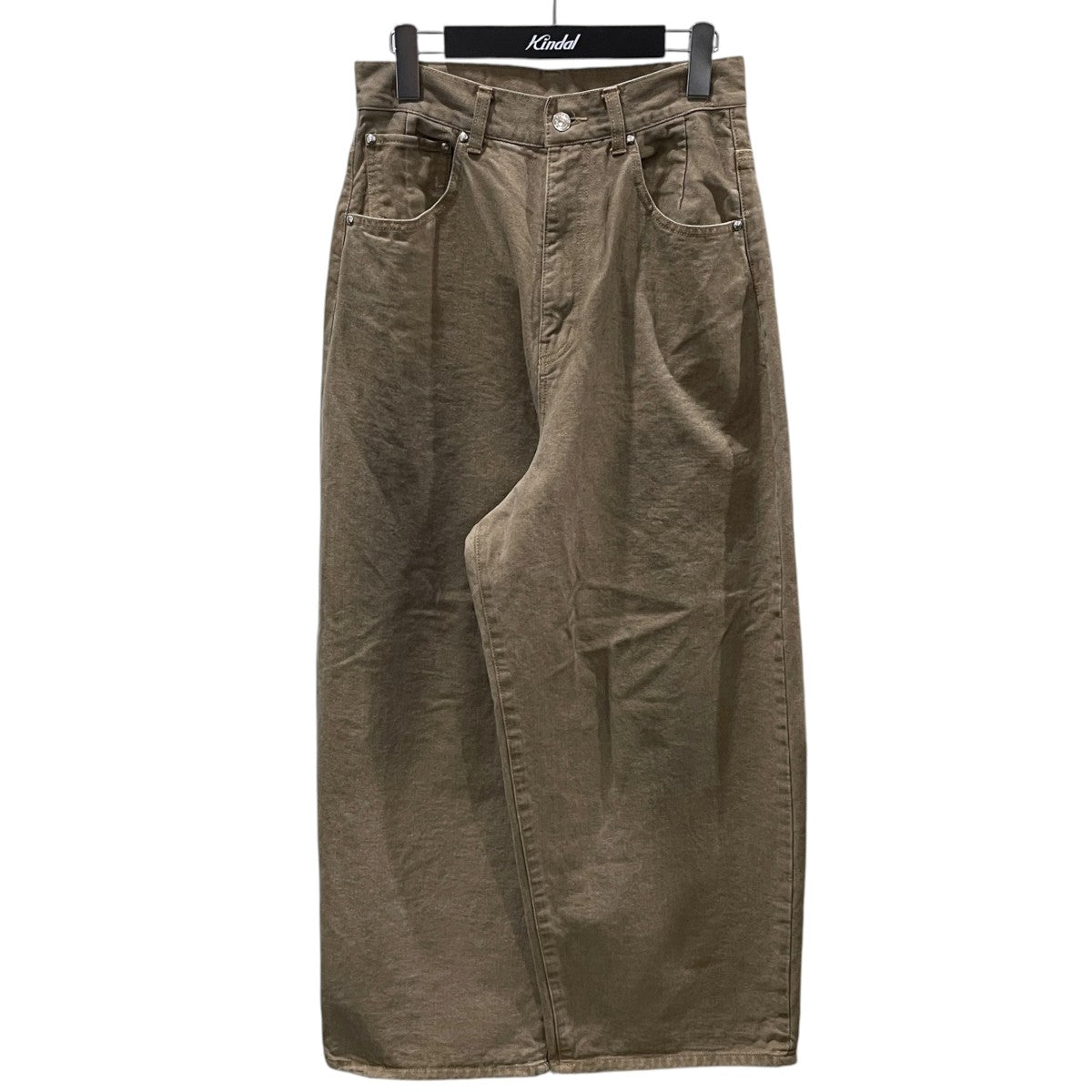 24SS BIG バルーン カラーデニムパンツ 5414-2-990501
