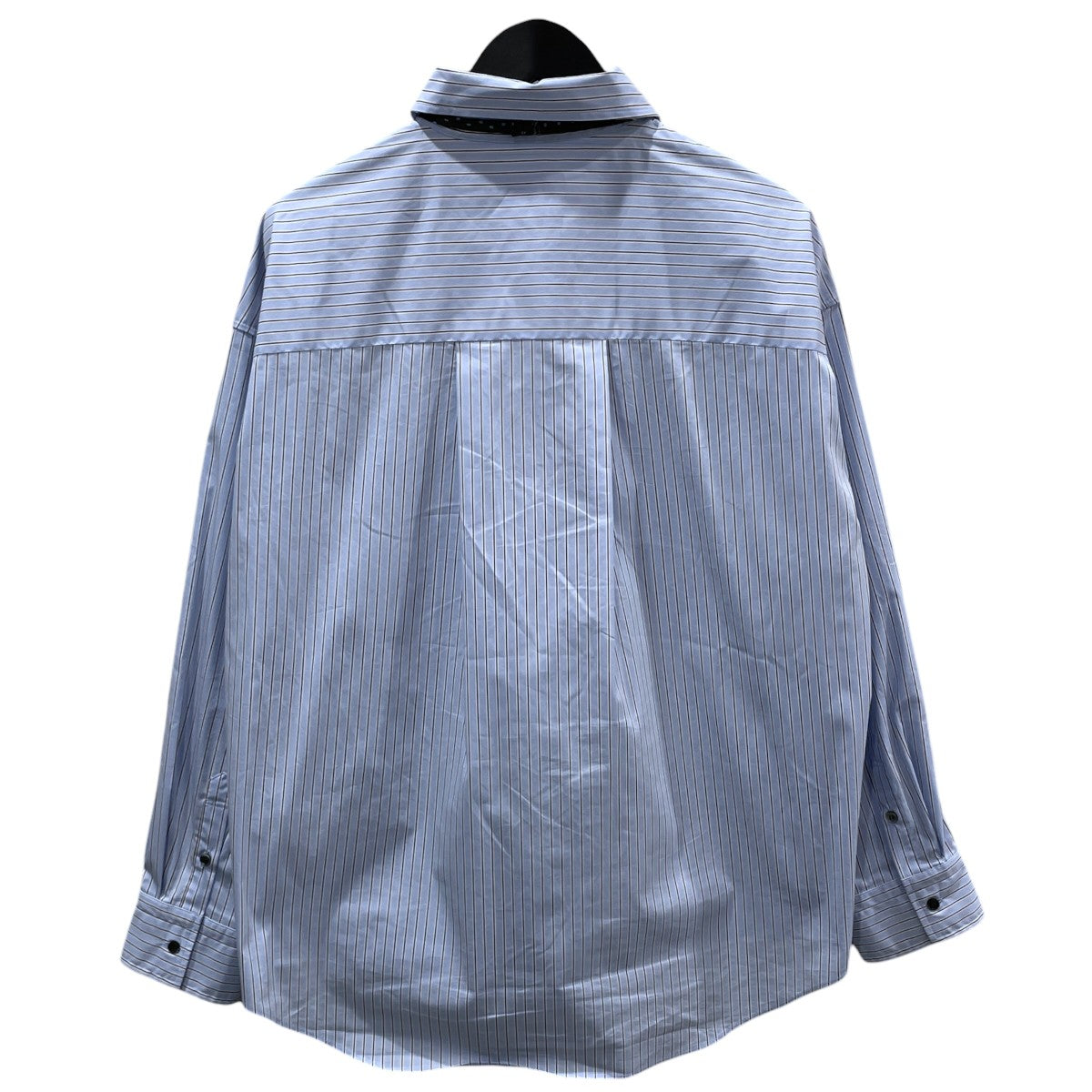 26SS ネクタイ付き ストライプ柄シャツ Striped Tie Shirt ストライプタイシャツ 21261315205