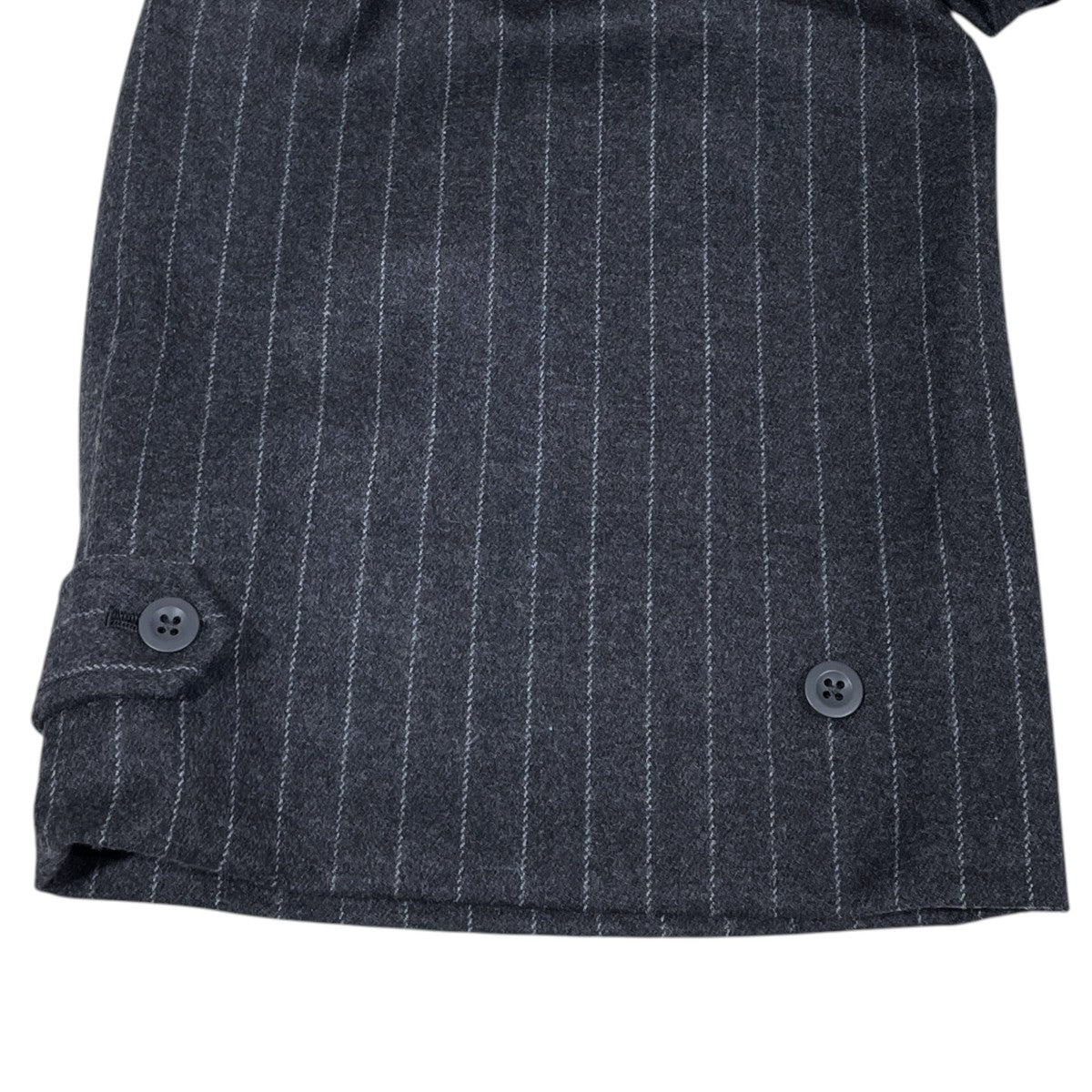 25AW ストライプ柄ウールカーゴパンツ WOOL CARGO PANTS 8614100
