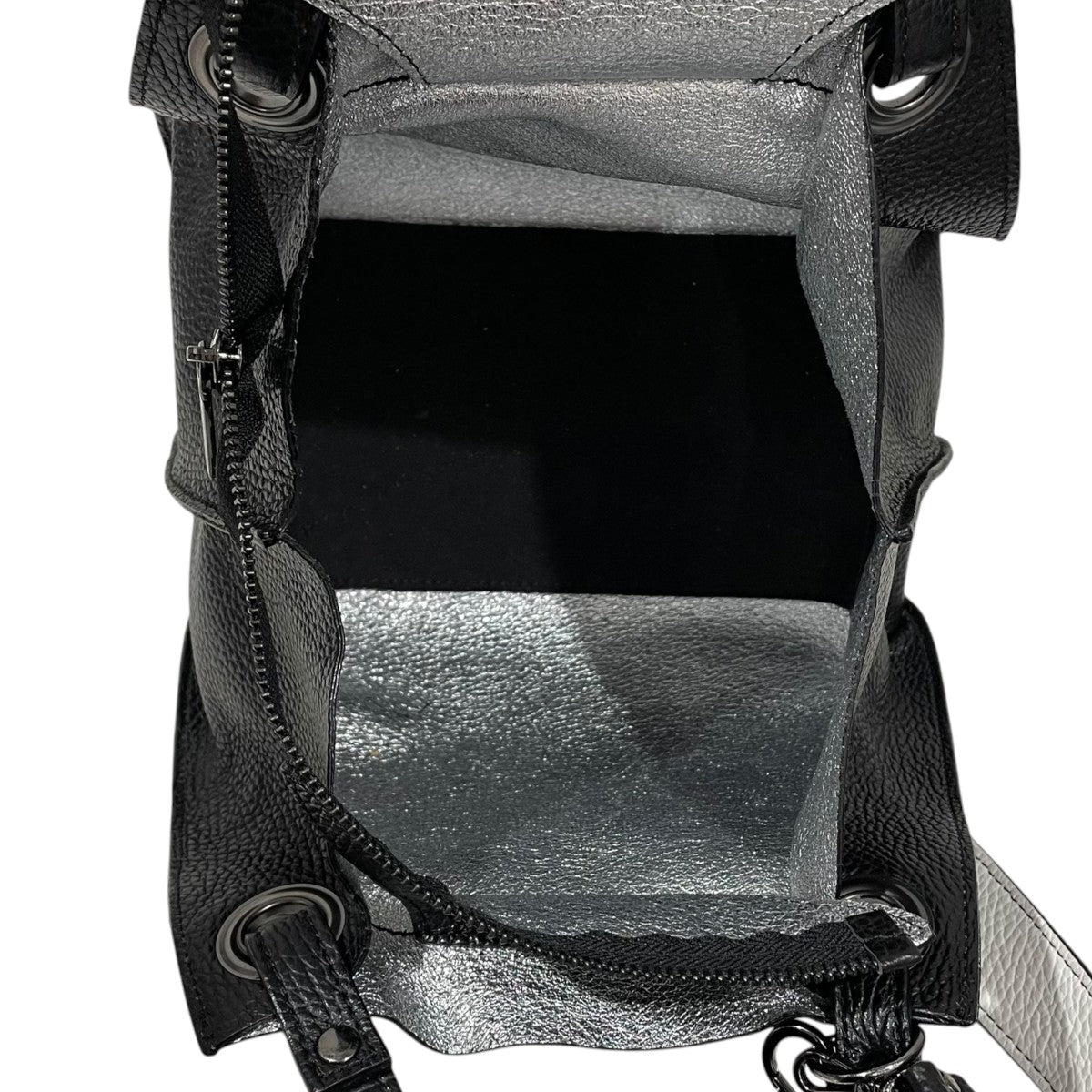 2WAYハンドバッグ ショルダーバッグ ポーチ付き AIRONE アイローネ