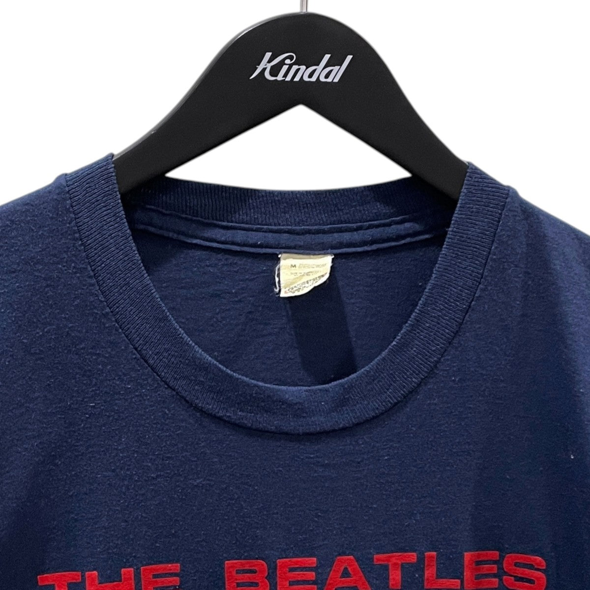 80〜90s プリントTシャツ THE BEATLES LIVERPOOL リバプール 袖裾シングルステッチ