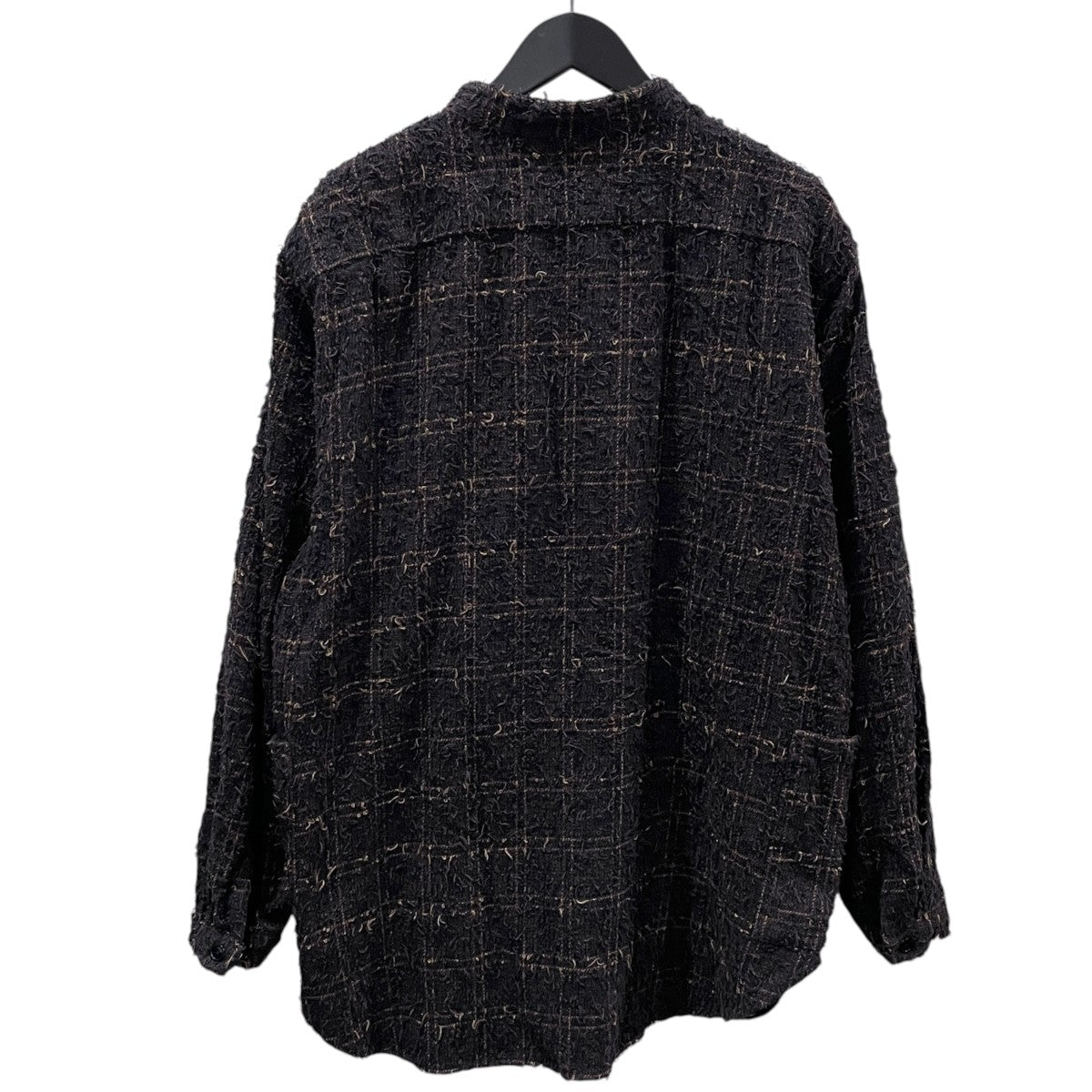 BRU NA BOINNE バンドカラーチェック柄シャツ BARBAS NAFF SHIRT 2 バルバスナフシャツ2号 4560 古着・中古-2枚目のアイテム画像