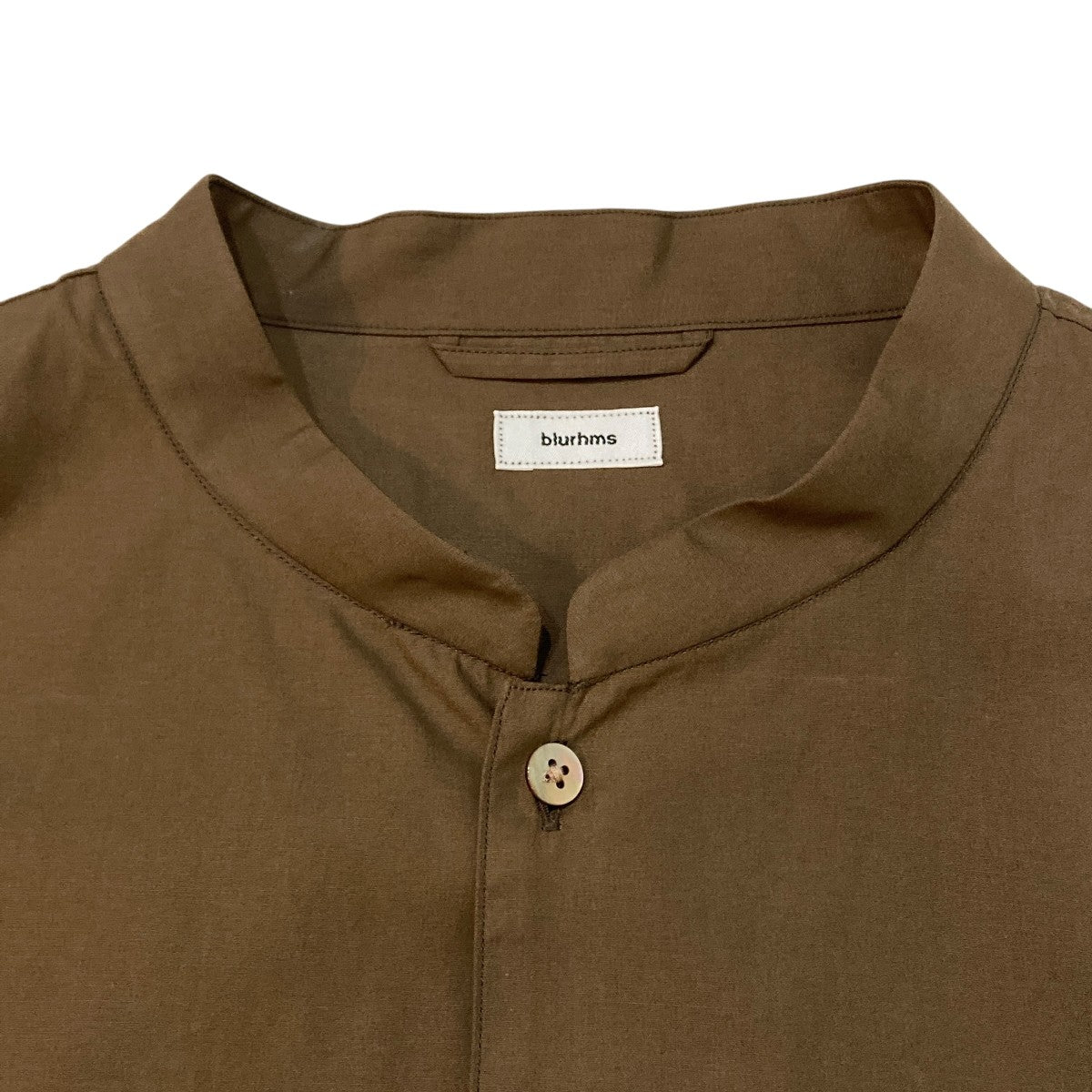 ノーカラーシャツBHS20SS019F20