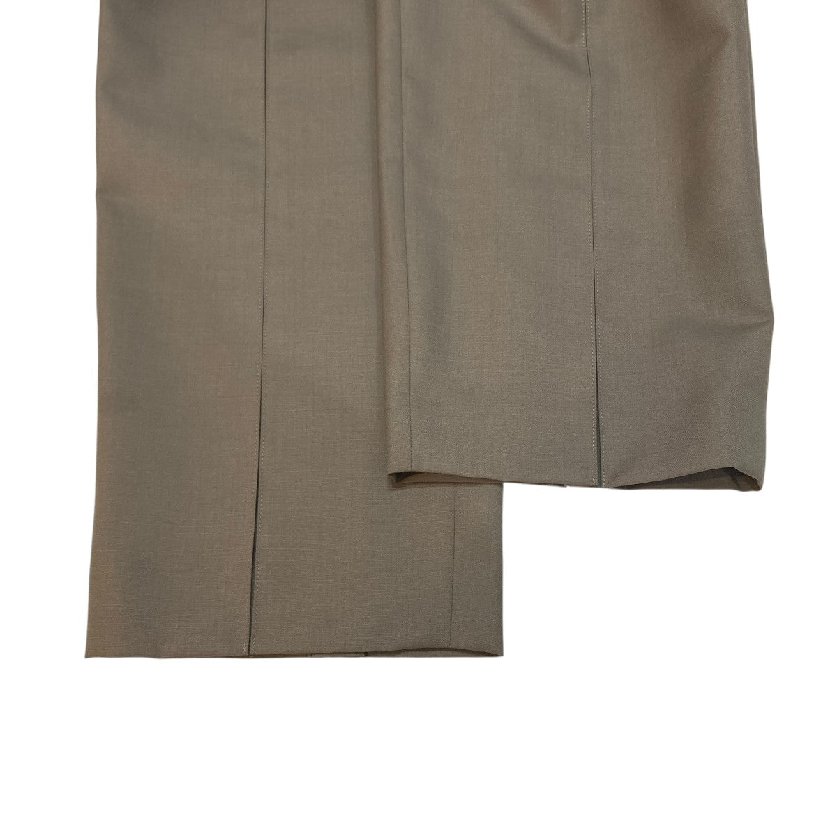 DOUBLE CENTER PLEATS PANTSパンツIH-22SS-P001-ECN
