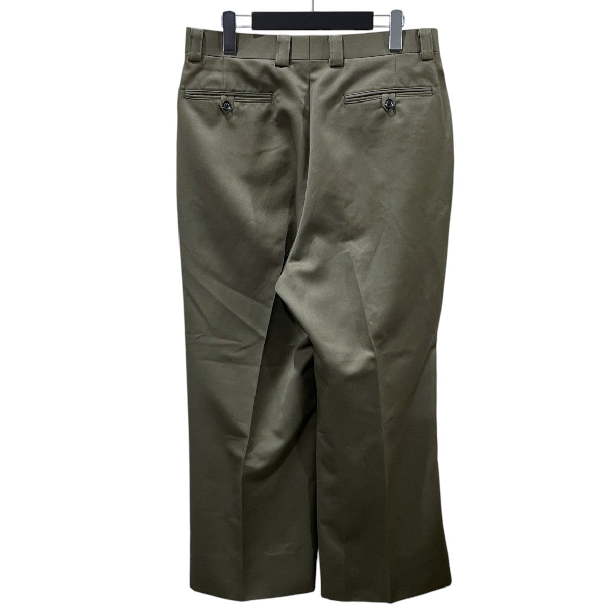 22AW ウール モヘア ギャバジン ワンタック バギー スラックス WOOL MOHAIR GABERDINE 1-TUCK BAGGY SLACKS IT22A241