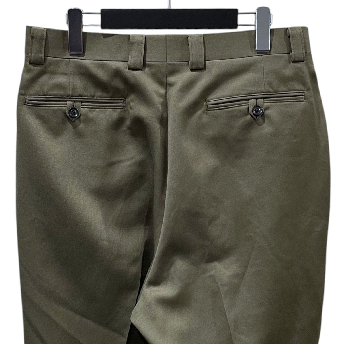 22AW ウール モヘア ギャバジン ワンタック バギー スラックス WOOL MOHAIR GABERDINE 1-TUCK BAGGY SLACKS IT22A241
