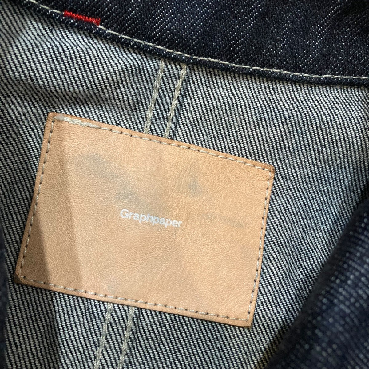 Selvage Denim Zip JacketデニムジップジャケットGM253-20056RB