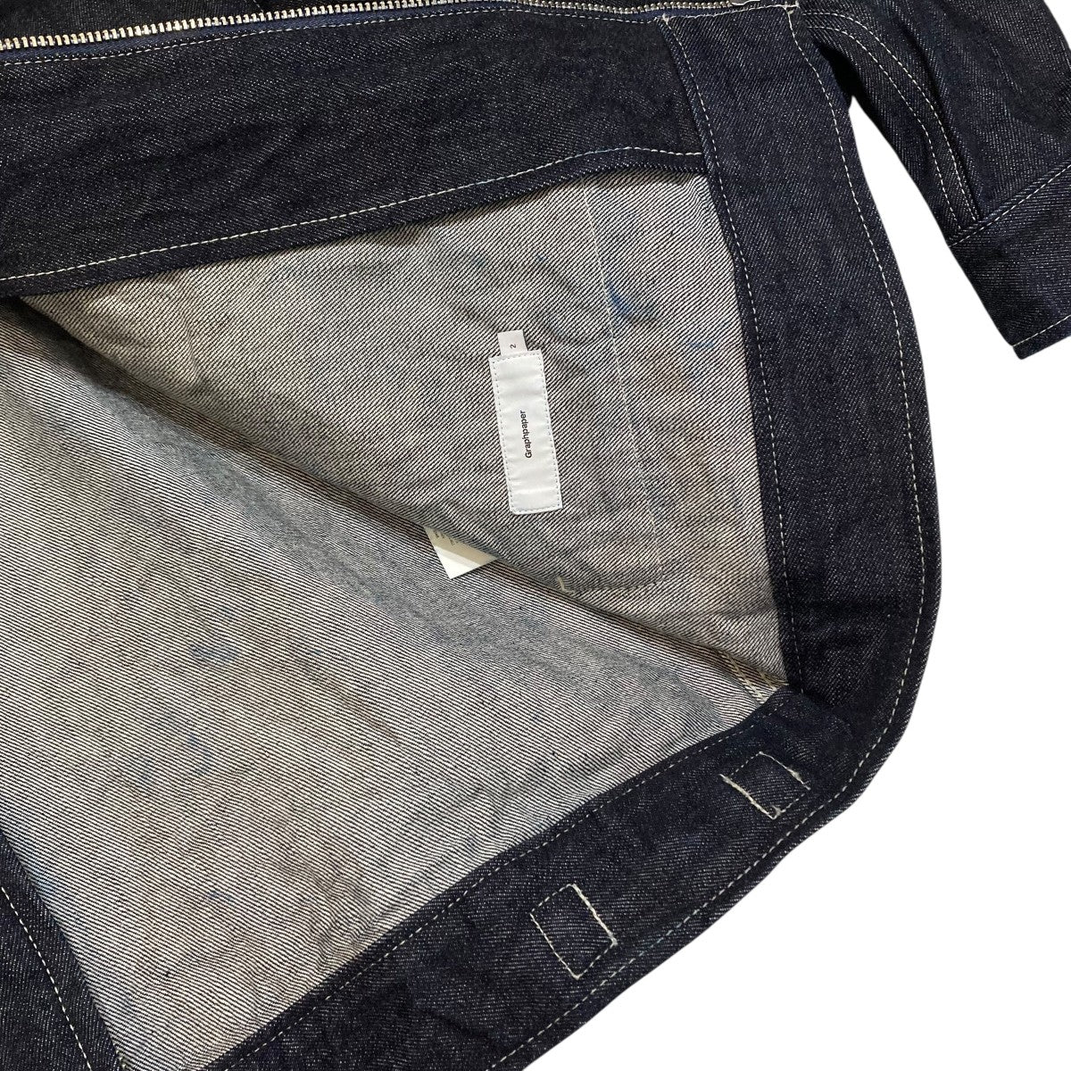 Selvage Denim Zip JacketデニムジップジャケットGM253-20056RB