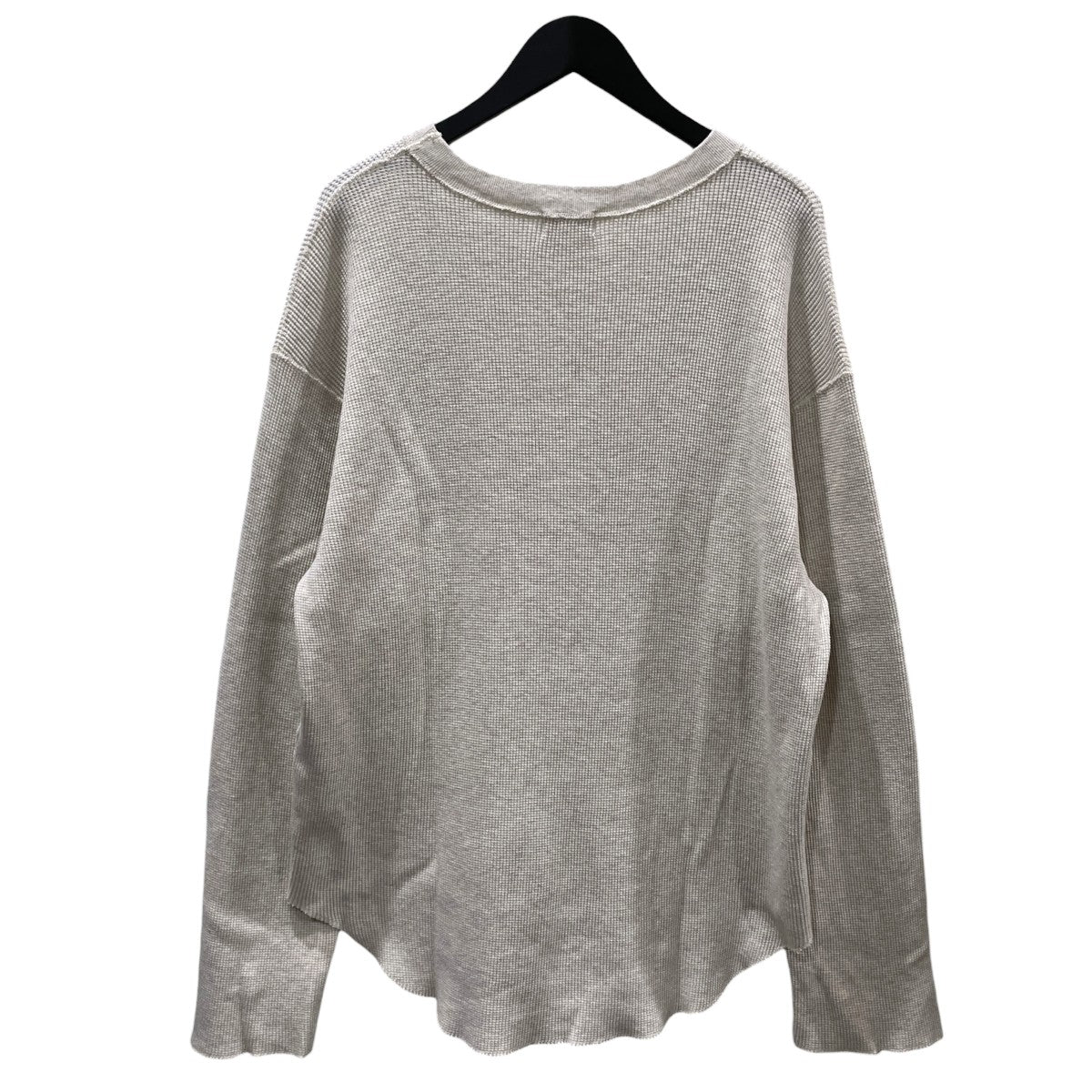 26SS サーマルカットソー Long-sleeve waffle T-shirt ロングスリーブ ワッフル ティーシャツ US2550