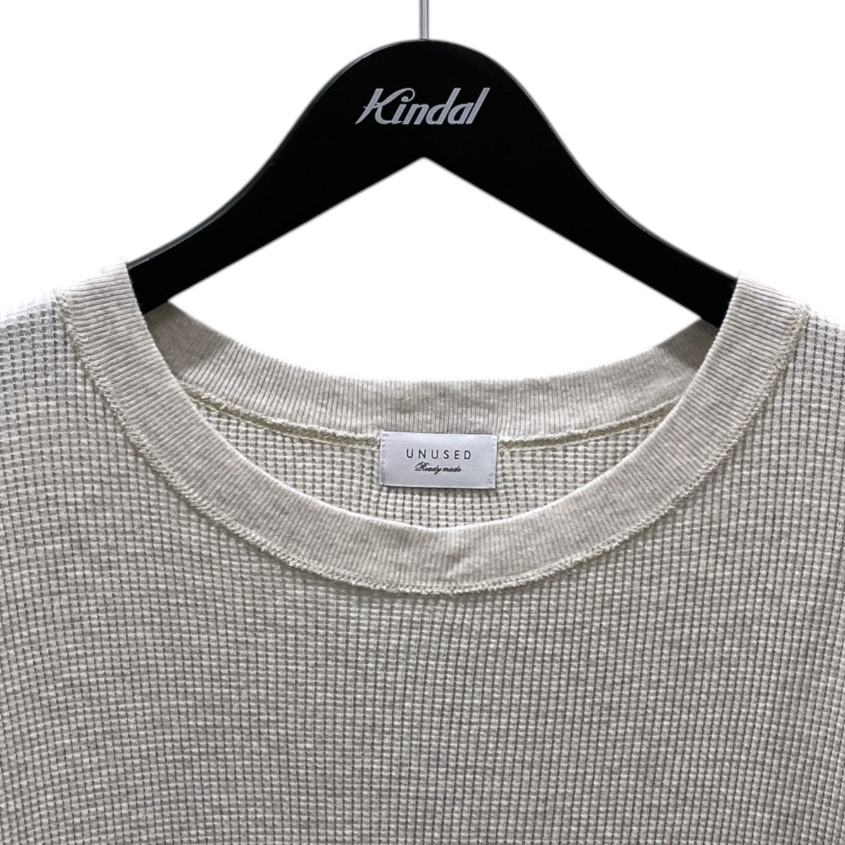 26SS サーマルカットソー Long-sleeve waffle T-shirt ロングスリーブ ワッフル ティーシャツ US2550