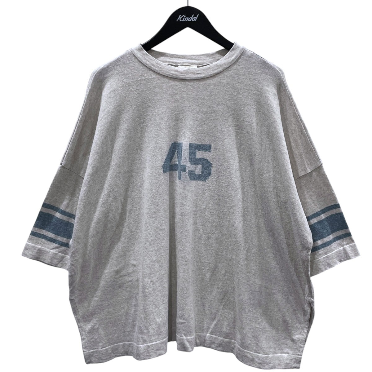 24AW ロゴジャカードのビッグスリットTシャツ 70180111