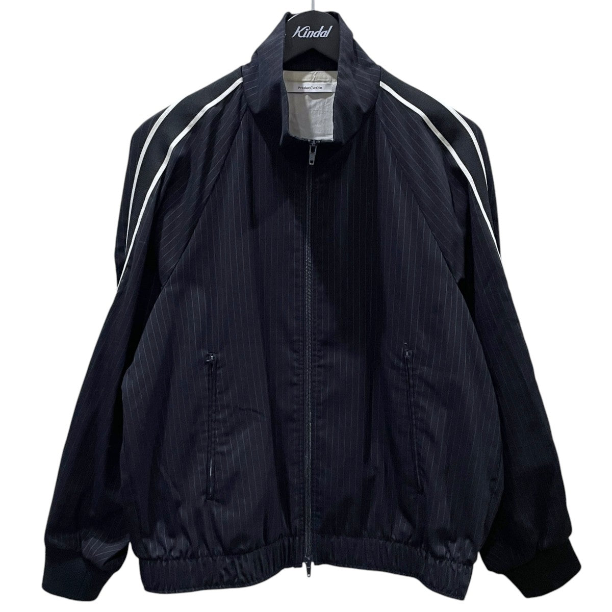 24AW ストライプ柄ジップアップジャケット TRACK JACKET トラックジャケット 24AW-PBL09IENA