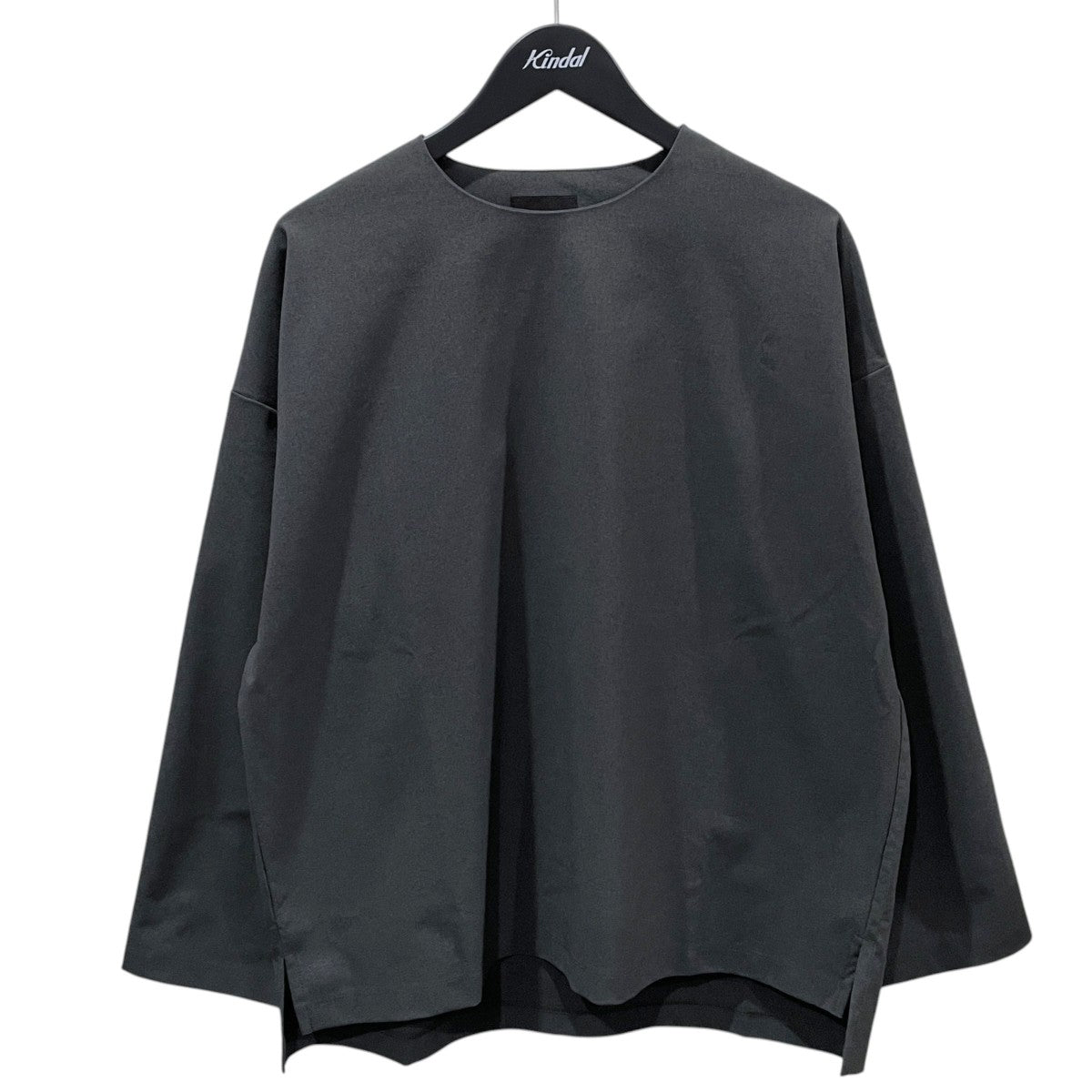ショルダージッププルオーバーシャツ Minimalist Shirt LS ミニマリストシャツ ロングスリーブ