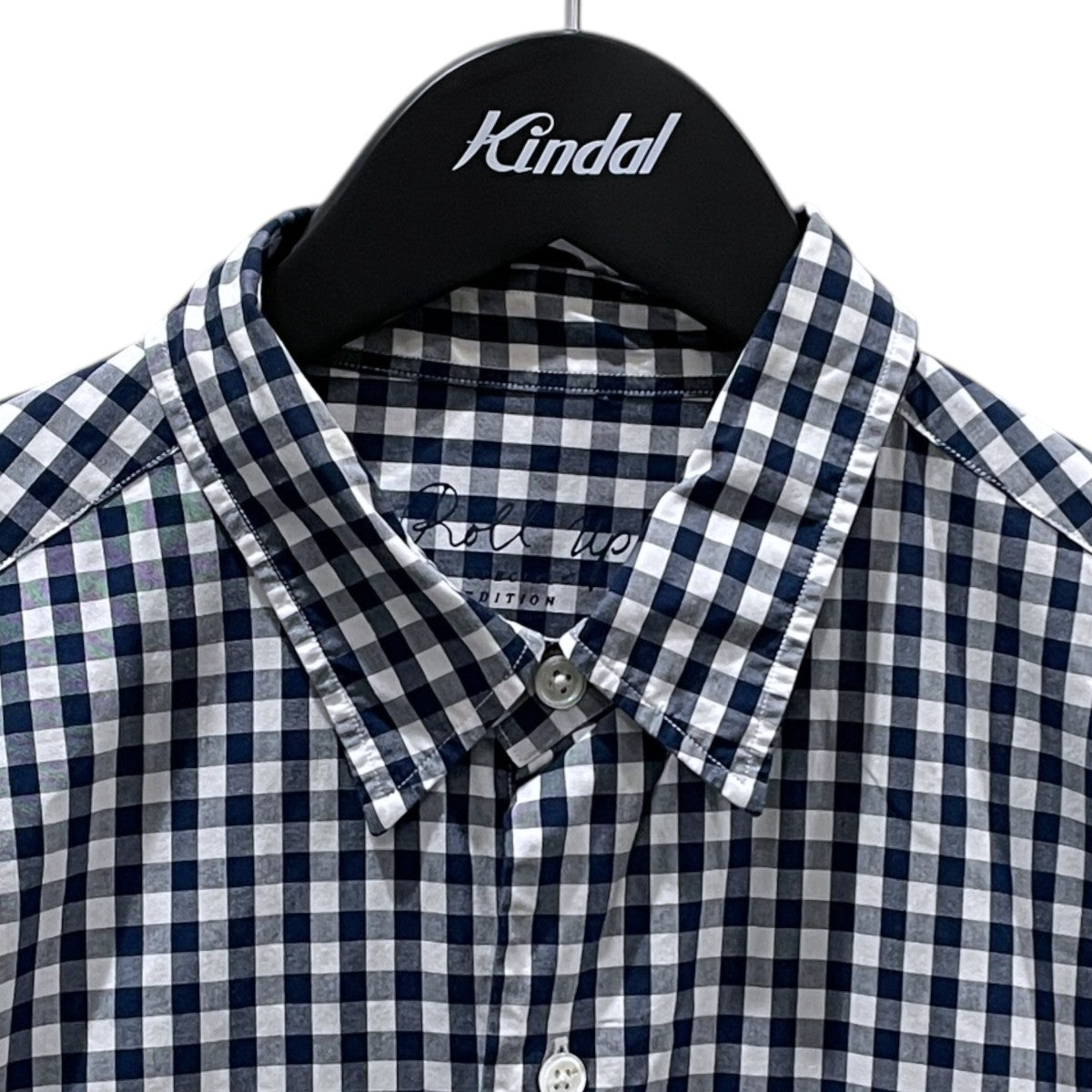 チェック柄シャツ Roll Up Shirt ロールアップシャツ