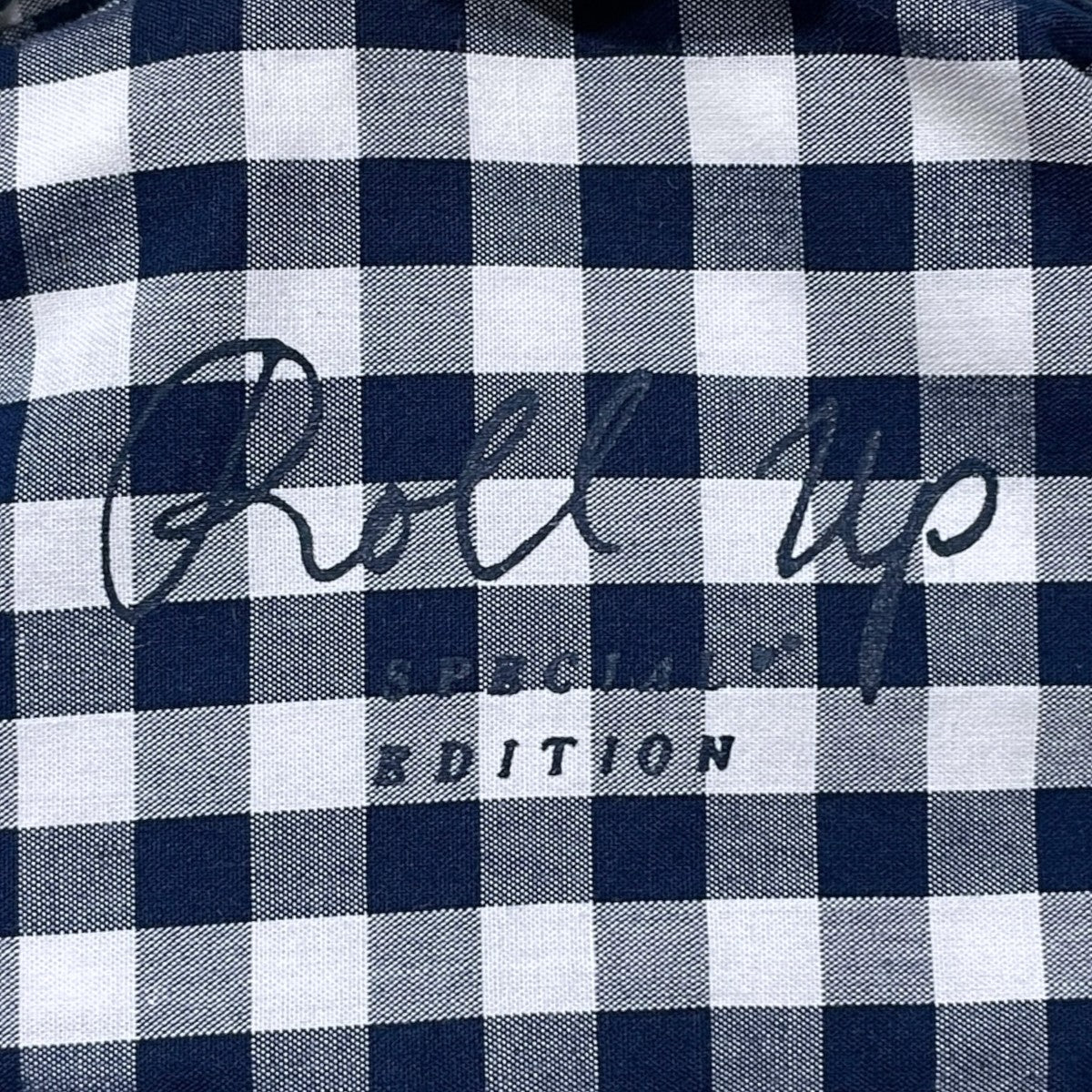 チェック柄シャツ Roll Up Shirt ロールアップシャツ