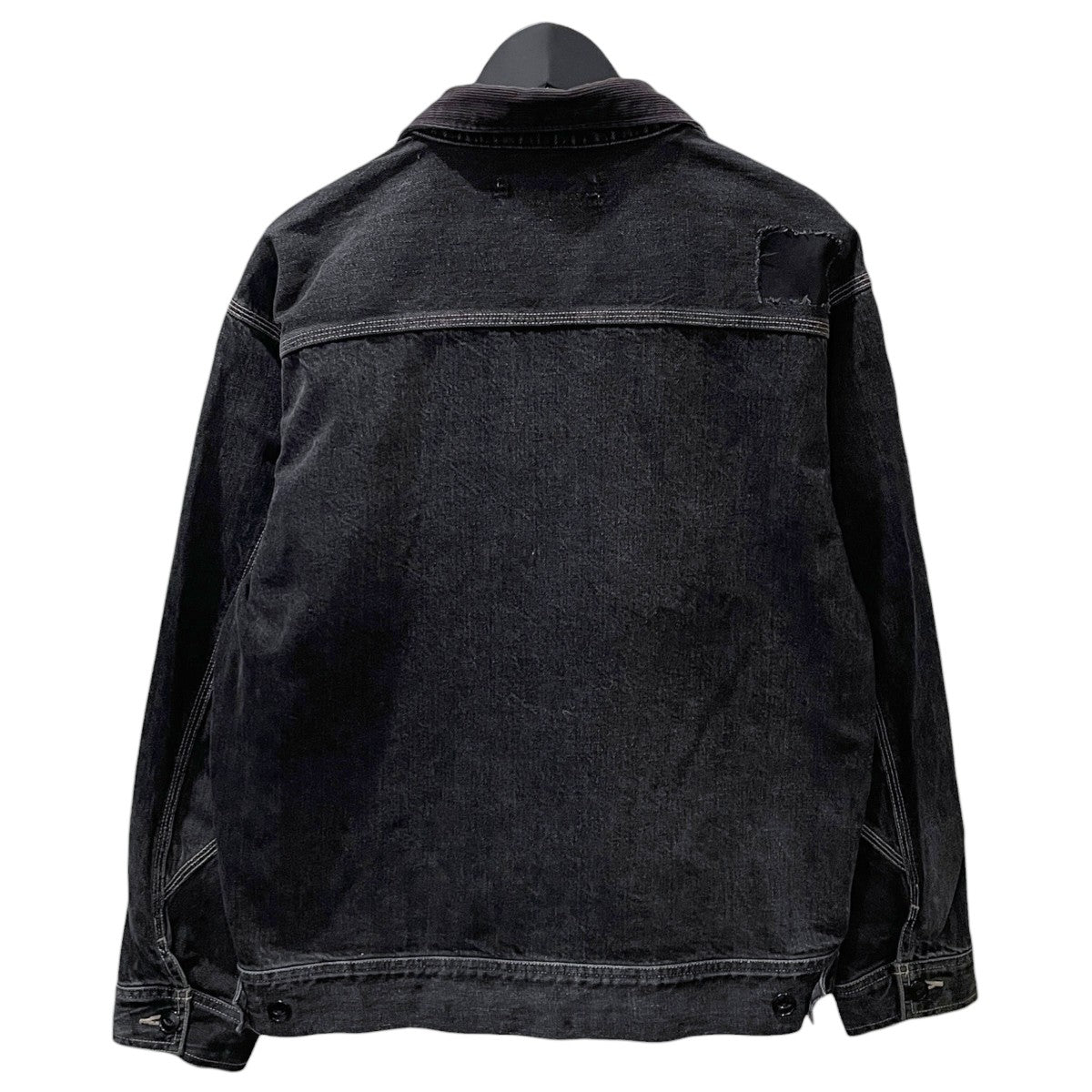 加工ジップアップデニムジャケット CUSTOM DENIM JACKET カスタムデニムジャケット
