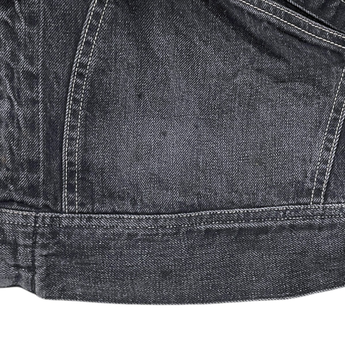 加工ジップアップデニムジャケット CUSTOM DENIM JACKET カスタムデニムジャケット