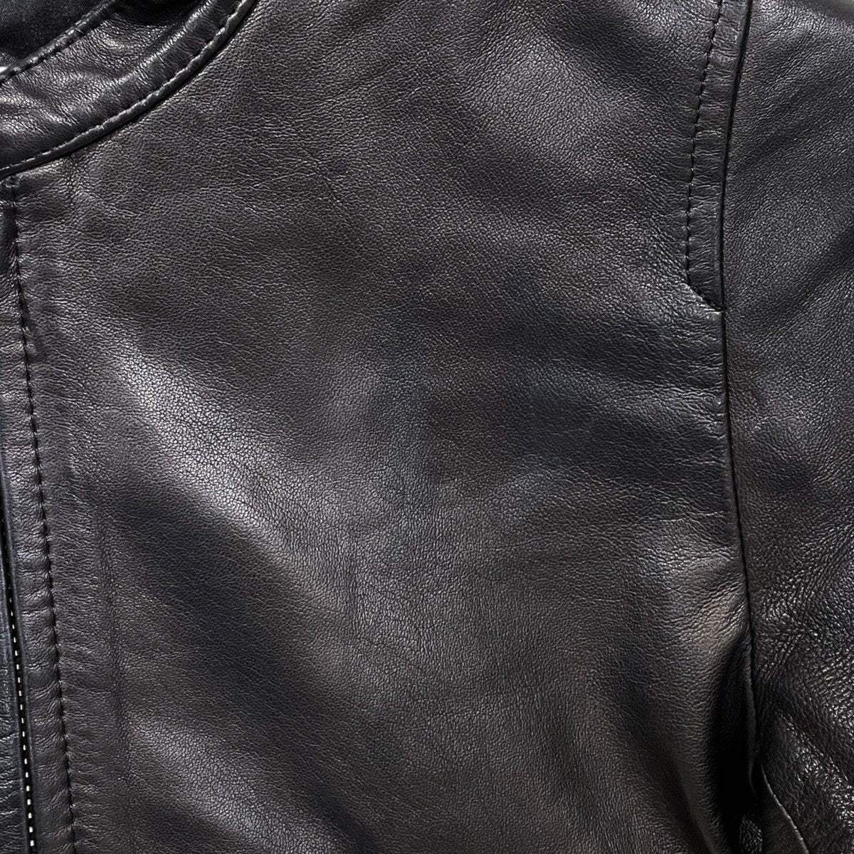 RAY BEAMS 18SS レザーシングルライダースジャケット Leather Single Riders Jacket 63-18-0042-690 古着・中古-7枚目のアイテム画像
