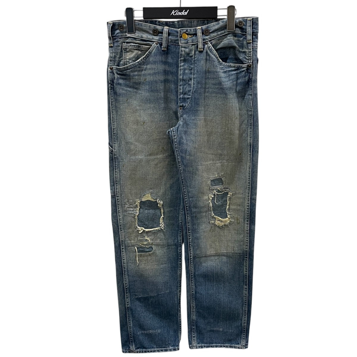 26SS 加工デニムパンツ Straight Fit Eastborough Distressed Jean ストレート フィット イーストボロウ ディストレス ジーンズ 782P05137001