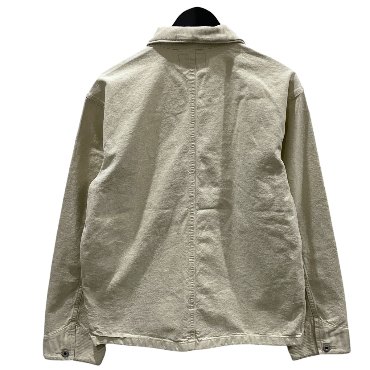 コーデュロイトリムセルビッジキャンバスジャケット Corduroy-Trim Selvedge Canvas Jacket 782P05096001