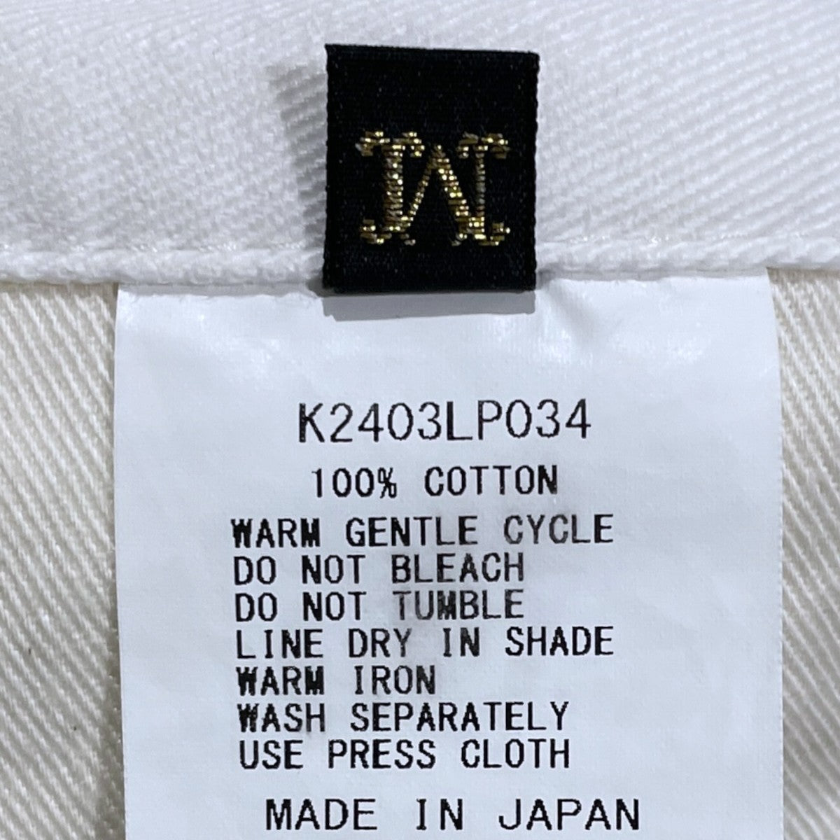 Kapital チノ ポートバギーパンツ サイズ3 KAPITAL(キャピタル) チノ ポートバギーパンツ Chino PORT Baggy Pants