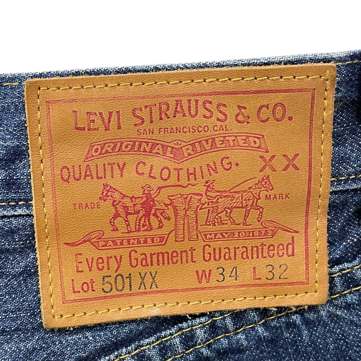 デニムパンツ 501XX 47年モデル BIG E 日本製 47501-0227