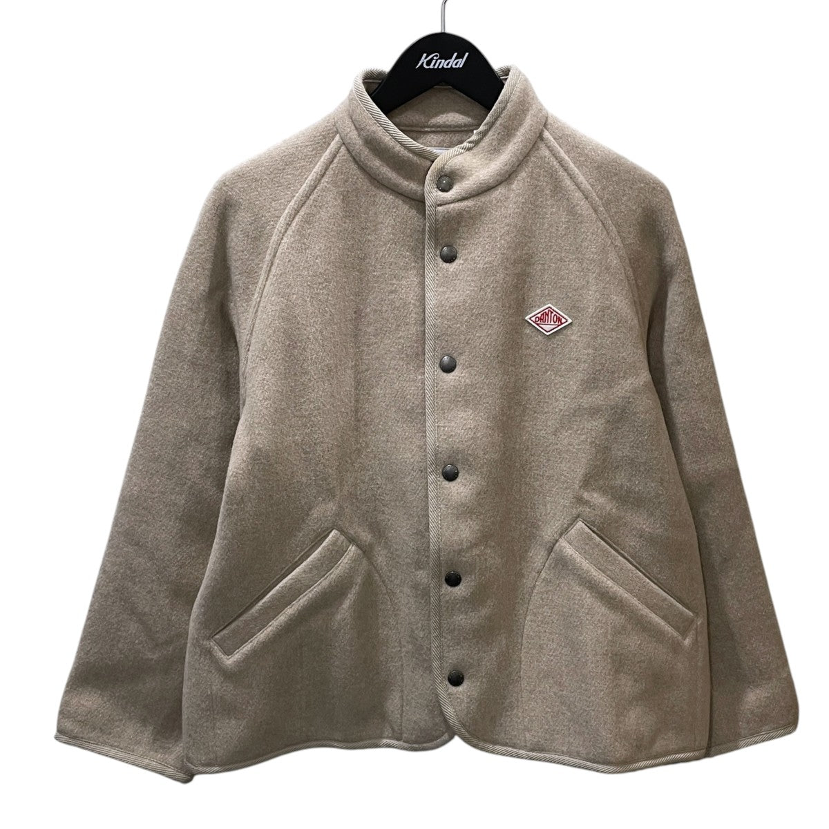 24AW ウールライトパイルスタンドカラージャケット Wool Light Pile Stand Collar Jacket
