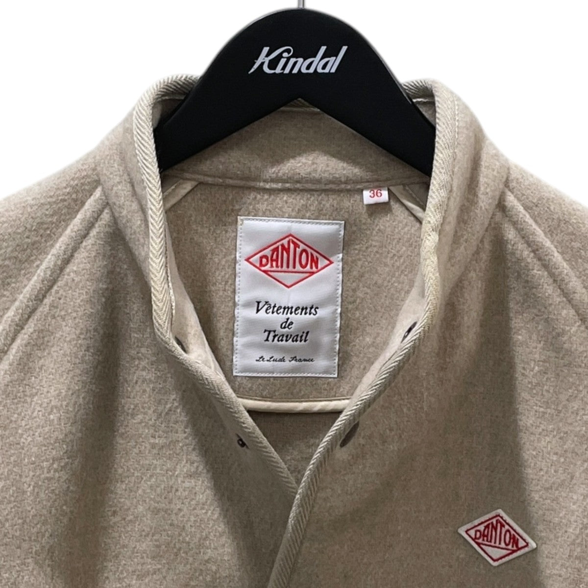 24AW ウールライトパイルスタンドカラージャケット Wool Light Pile Stand Collar Jacket