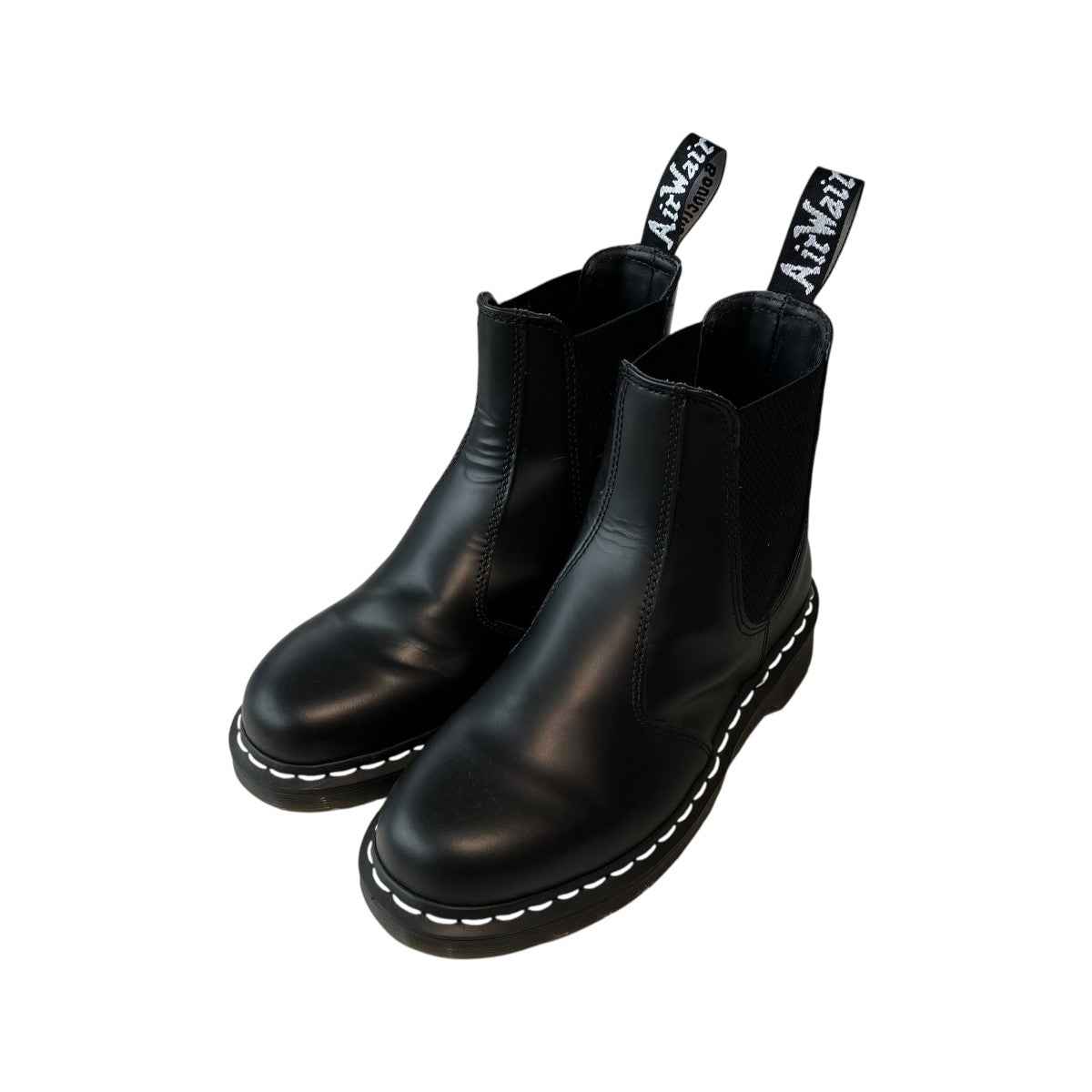 2976 white stitchサイドゴアブーツ26257001