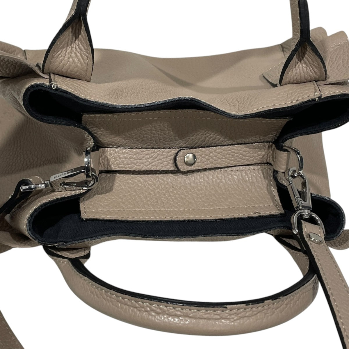 レザー2WAYショルダーバッグ ハンドバッグ MEDINILLA メディニラ フリル 2WAY ミニバッグ