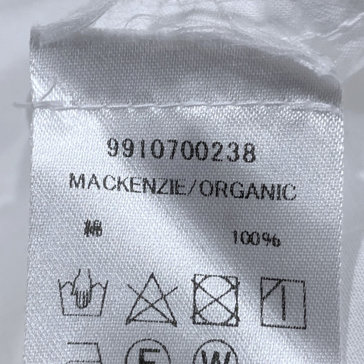 ビッグシルエットオーガニックコットンボイルシャツ MACKENZIE マッケンジー 9910700238