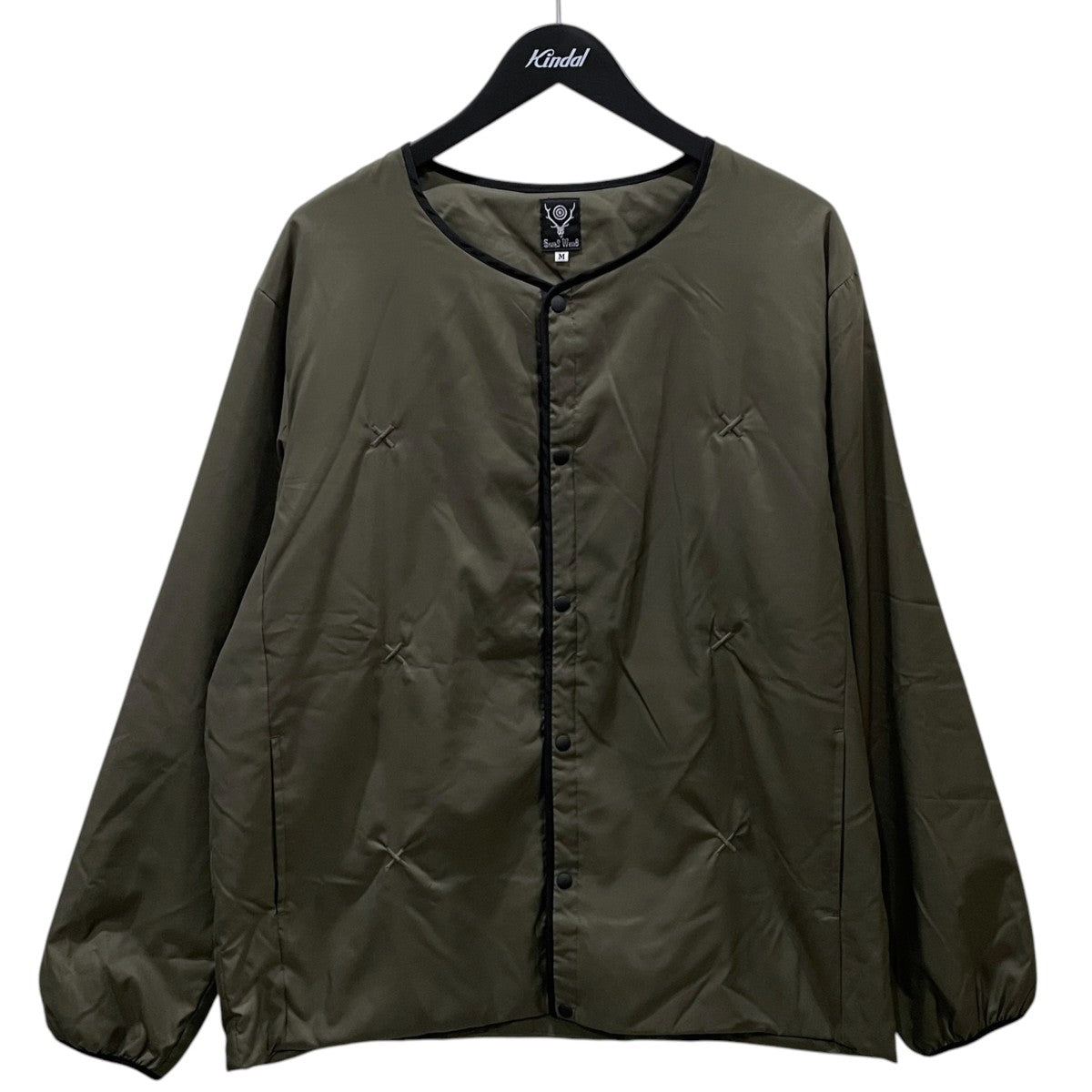 中綿ジャケット Filling Jacket - Poly Peach Taffeta フィリングジャケット - ポリピーチタフタ PU486