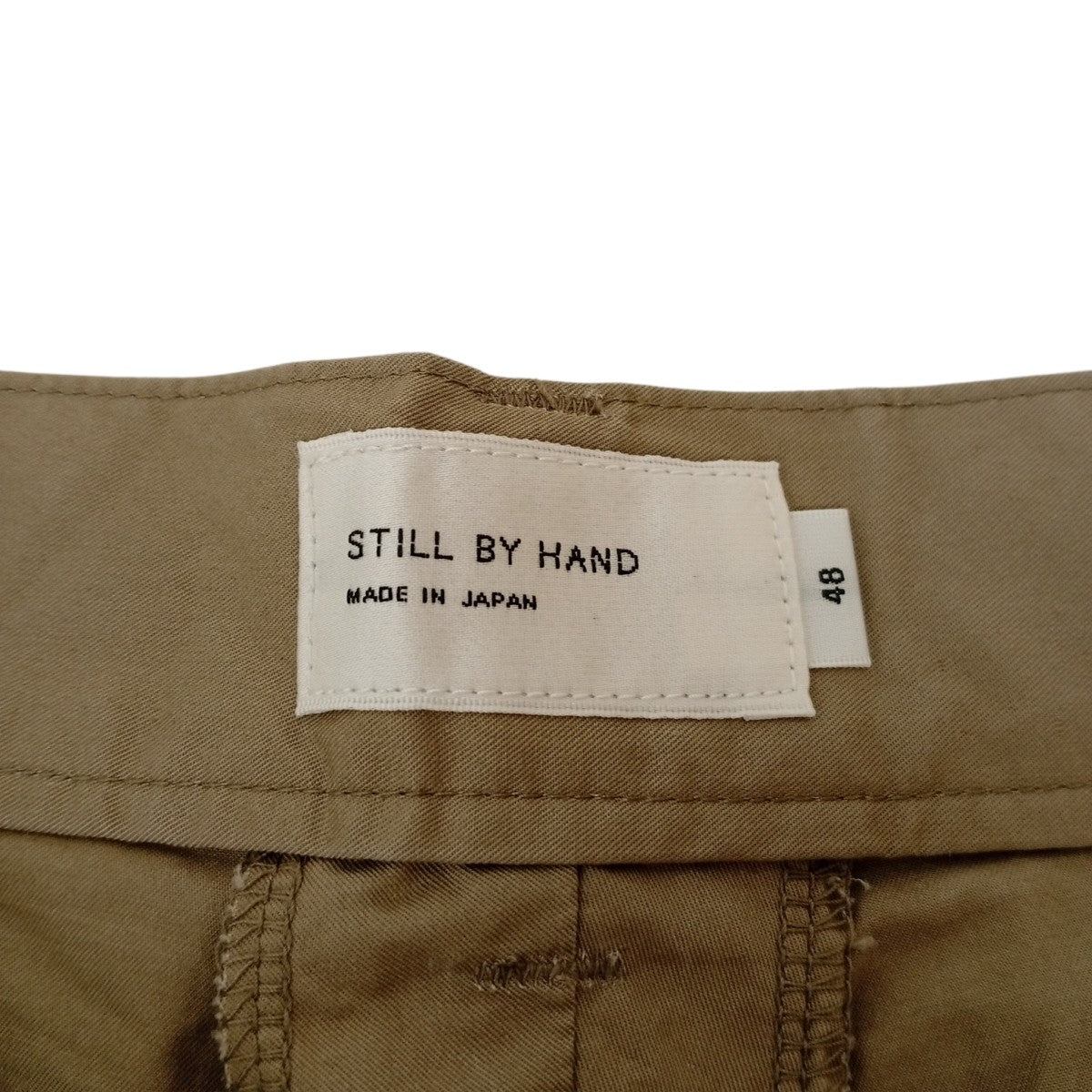 STILL BY HAND チノパン2501JF-ex04 古着・中古-4枚目のアイテム画像