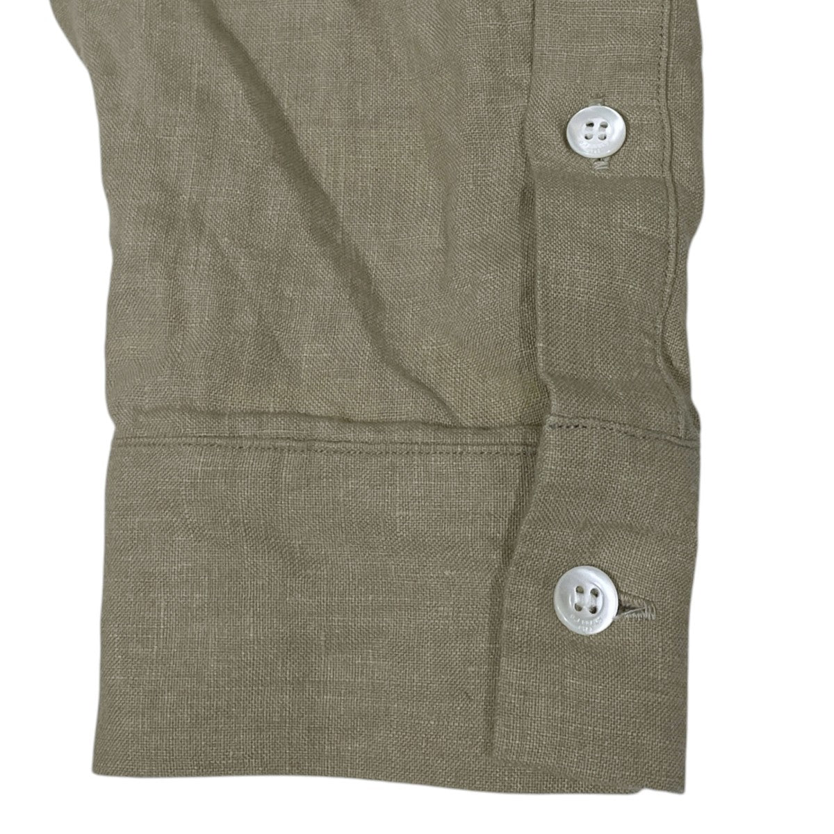 22AW Vネックリネンシャツ ATELIER GILETT SHIRTS アトリエ ジレ シャツ 222OJ-SH03