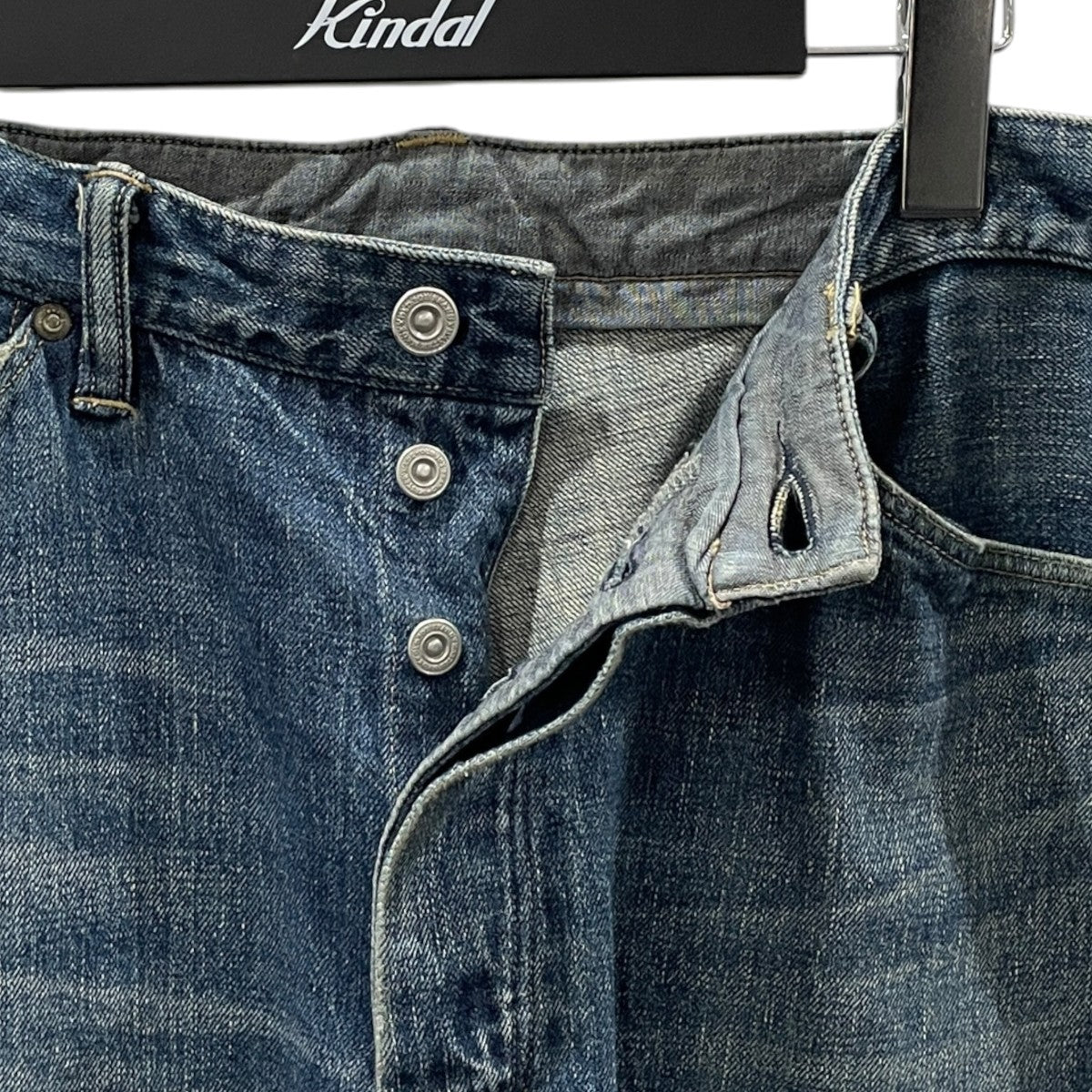 21SS 加工デニムパンツ PLEATED JEAN TROUSER 946 (SCAR FACE) 211OJ-PT08