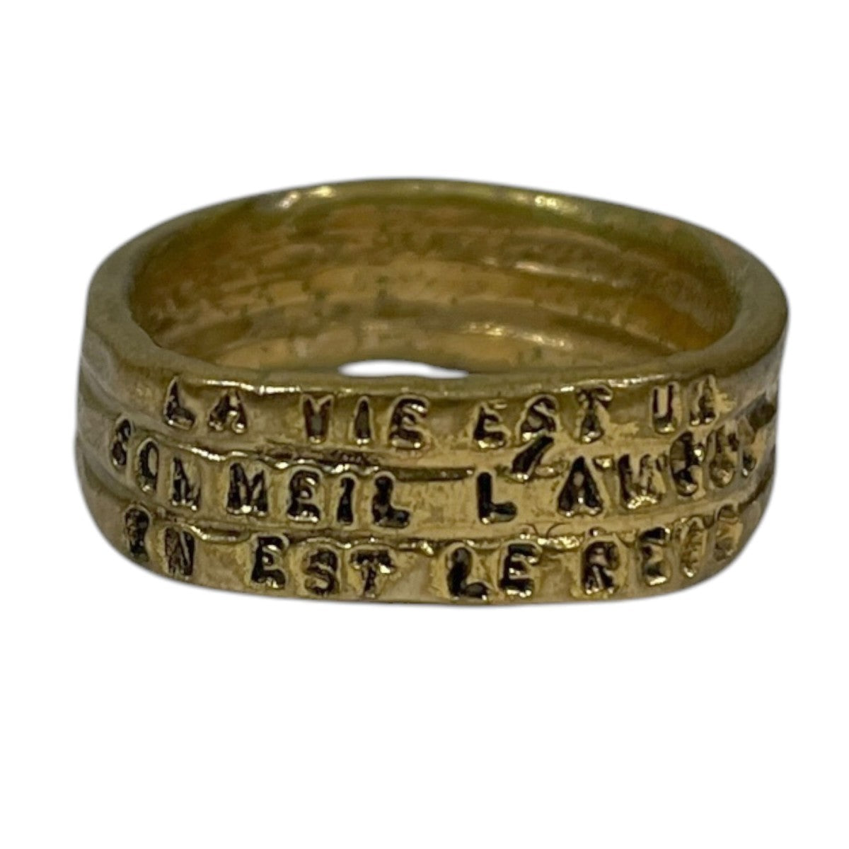 リング Reve 夢 La vie est un sommeil， l’amour en est le reve．