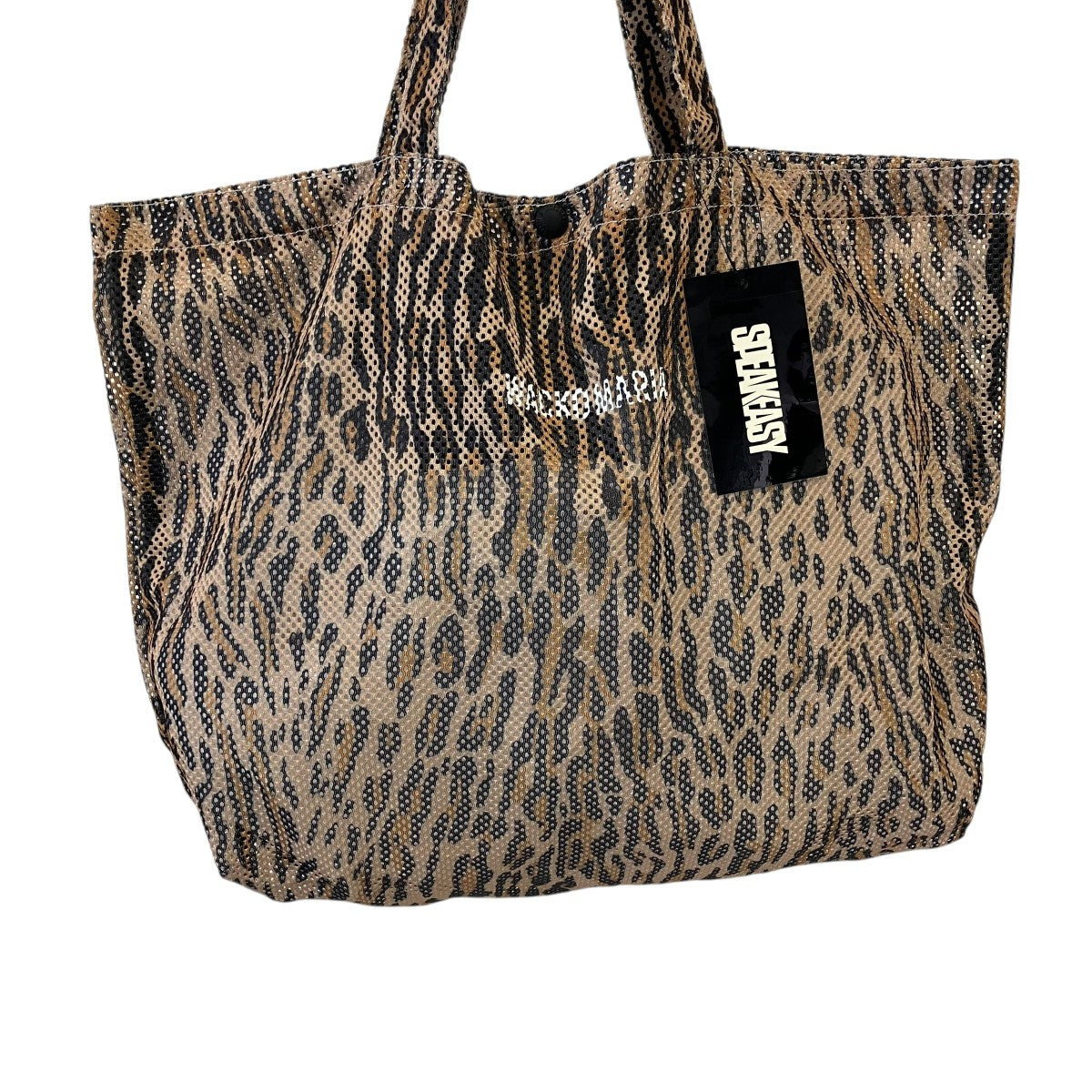 SPEAK EASY   LEOPARD MESH TOTE BAGメッシュトートバッグ25SS-WMA-BG06